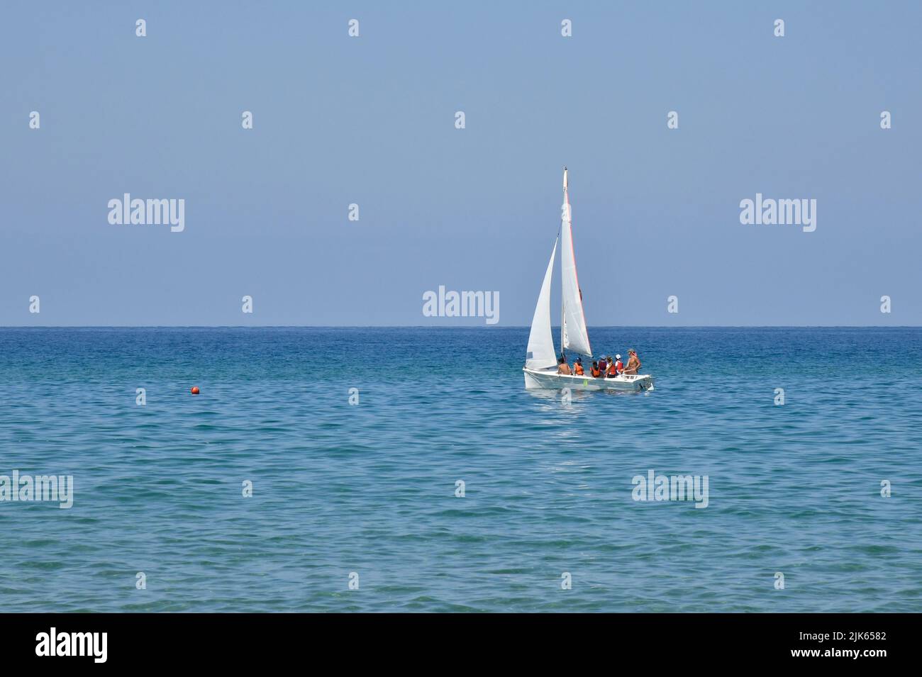 Meer, Cilento, Pozzillo Beach Stockfoto