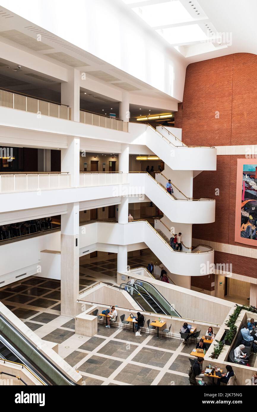 Die British Library, London Stockfoto