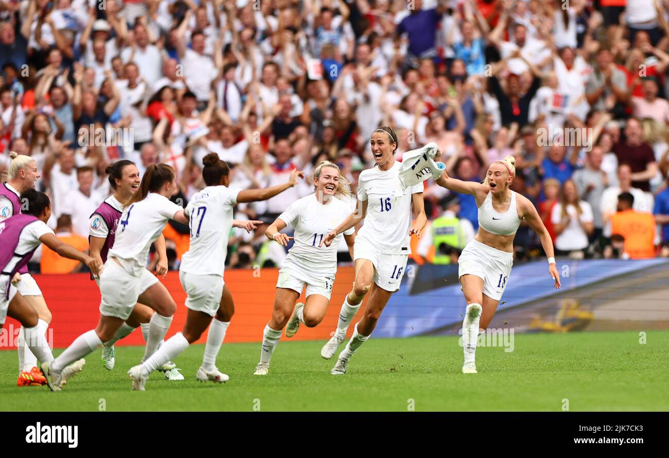 Fußball Europameisterschaft der Frauen 2022 Finale