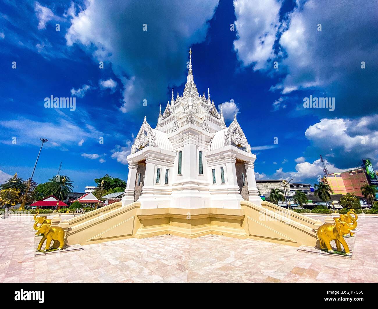 City Pillar Shrine Surat Thani, Thailand Stockfoto