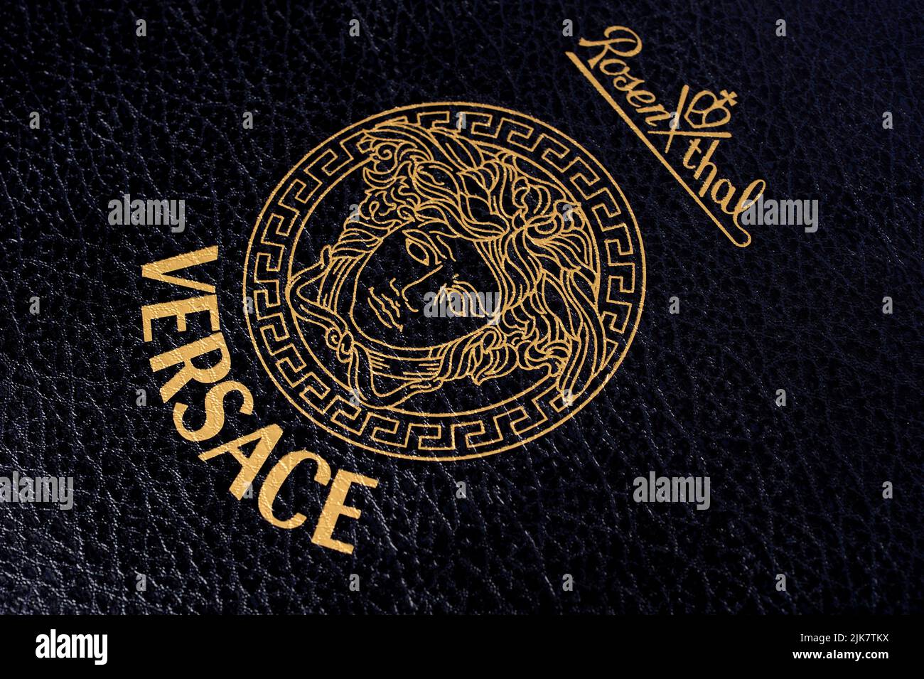 Rosenthal, Versace, Wohnen, Lifestyle, Herstellung, Classic, Kollektion, Accessoires, Lifestyle, Luxus, Design, Stockfoto