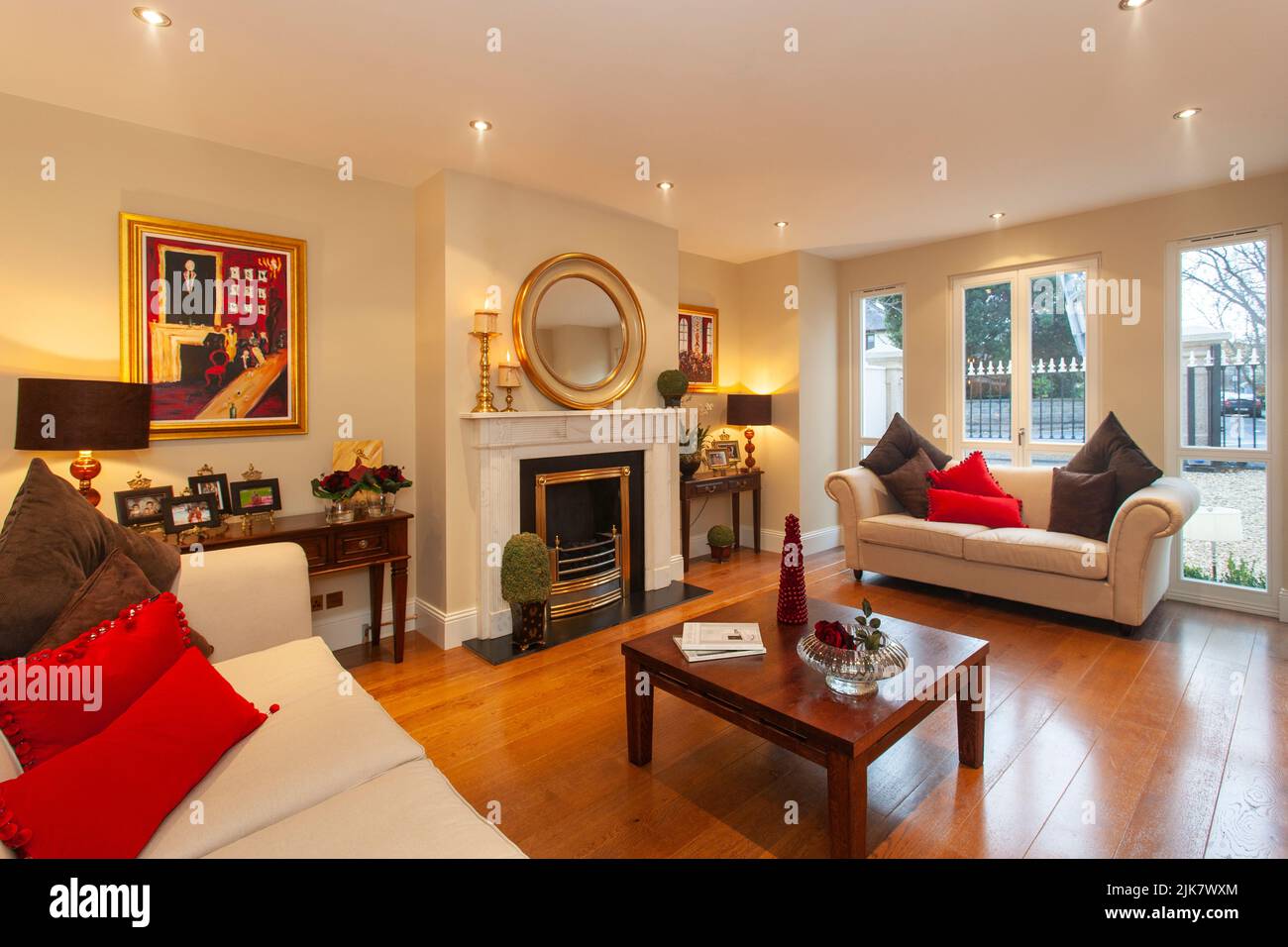 Wohnzimmer Stockfoto