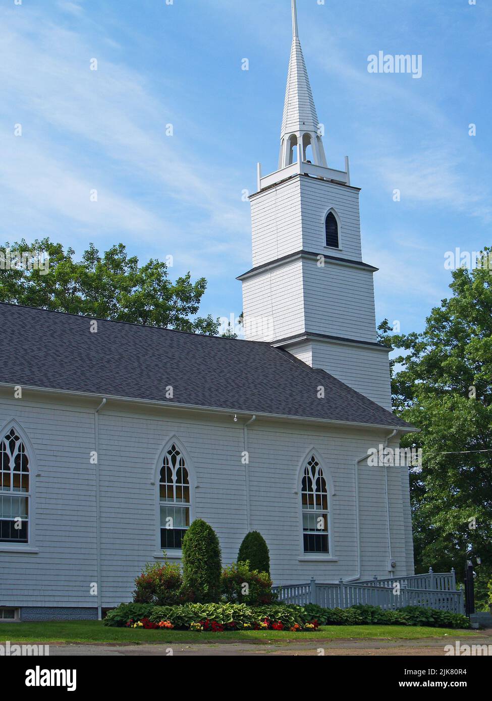 St. John's Pesbyterian Church, Belfast, PEI Stockfoto