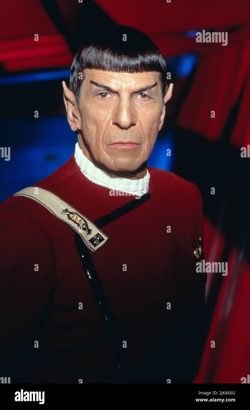 Leonard Nimoy Film Star Trek VI: The Undiscovered Country (USA 1989) Charaktere: Captain Spock Regie: Nicholas Meyer 03. Dezember 1991 **WARNUNG** dieses Foto ist nur für redaktionelle Zwecke bestimmt und unterliegt dem Urheberrecht von PARAMOUNT PICTURES und/oder dem Fotografen, der von der Film- oder Produktionsgesellschaft zugewiesen wurde. Es kann nur durch Veröffentlichungen in Verbindung mit der Werbung für den oben genannten Film reproduziert werden. Es ist eine obligatorische Gutschrift erforderlich, um BILDER ZU ÜBERSCHNEIDEN. Der Fotograf sollte ebenfalls angerechnet werden, wenn er bekannt ist. Ohne schriftliche Genehmigung der Film Company kann keine kommerzielle Nutzung gewährt werden. Stockfoto
