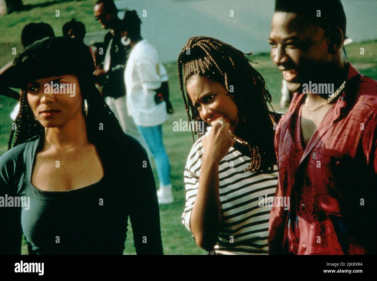 Janet Jackson, Regina King & Joe Torry Film Poetic Justice (USA 1993) Charaktere: Justice,Iesha & Chicago Regie: John Singleton 23. Juli 1993 **WARNUNG** dieses Foto ist nur für redaktionelle Zwecke bestimmt und unterliegt dem Copyright von COLUMBIA und/oder dem Fotografen, der von der Film or Production Company zugewiesen wurde. Es kann nur durch Veröffentlichungen in Verbindung mit der Werbung für den oben genannten Film reproduziert werden. Eine obligatorische Gutschrift für COLUMBIA ist erforderlich. Der Fotograf sollte ebenfalls angerechnet werden, wenn er bekannt ist. Ohne schriftliche Genehmigung der Film Company kann keine kommerzielle Nutzung gewährt werden. Stockfoto