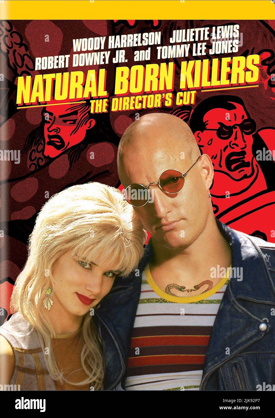 Juliette Lewis & Woody Harrelson Poster Film Natural Born Killers (USA 1994) Charaktere: Mallory Knox, Mickey Knox Regie: Oliver Stone 26 August 1994 **WARNUNG** dieses Foto ist nur für redaktionelle Zwecke bestimmt und ist urheberrechtlich geschützt von WARNER BROS. Und/oder dem von der Film- oder Produktionsgesellschaft beauftragten Fotografen und dürfen nur durch Veröffentlichungen in Verbindung mit der Werbung für den oben genannten Film reproduziert werden. Eine obligatorische Gutschrift an WARNER BROS. Ist erforderlich. Der Fotograf sollte ebenfalls angerechnet werden, wenn er bekannt ist. Ohne schriftliche Genehmigung der Film Company kann keine kommerzielle Nutzung gewährt werden. Stockfoto