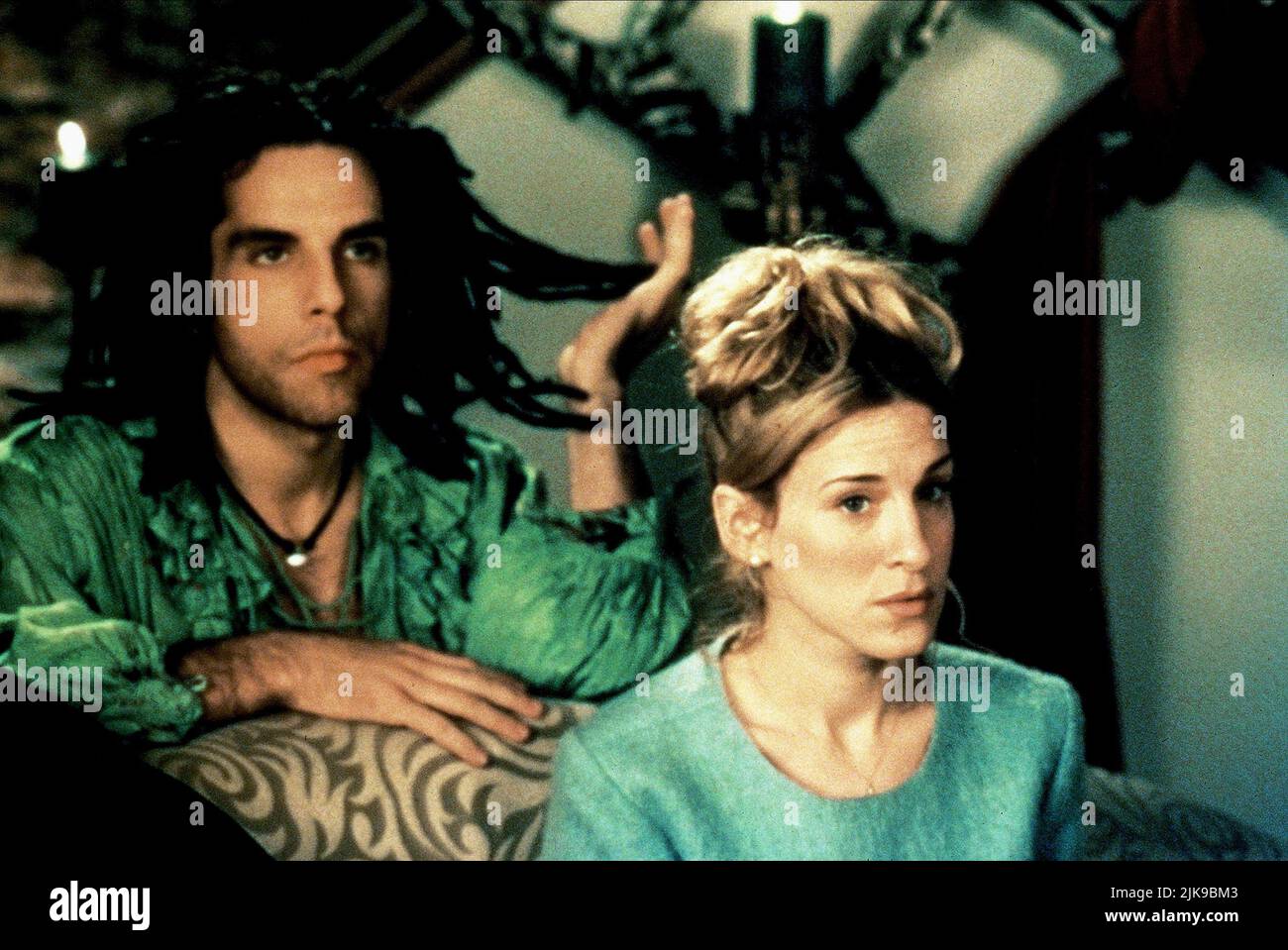 Ben Stiller & Sarah Jessica Parker Film: If Lucy Fell (1998) Charaktere: Bwick Elias & Lucy Ackerman Regie: Eric Schaeffer 08. März 1996 **WARNUNG** Dieses Foto ist nur für redaktionelle Zwecke bestimmt und unterliegt dem Copyright von TRISTAR und/oder dem von der Film- oder Produktionsfirma beauftragten Fotografen.Es kann nur von Publikationen im Zusammenhang mit der Bewerbung des oben genannten Films reproduziert werden. Eine obligatorische Gutschrift an TRISTAR ist erforderlich. Der Fotograf sollte auch bei Bekanntwerden des Fotos gutgeschrieben werden. Ohne schriftliche Genehmigung der Film Company kann keine kommerzielle Nutzung gewährt werden. Stockfoto