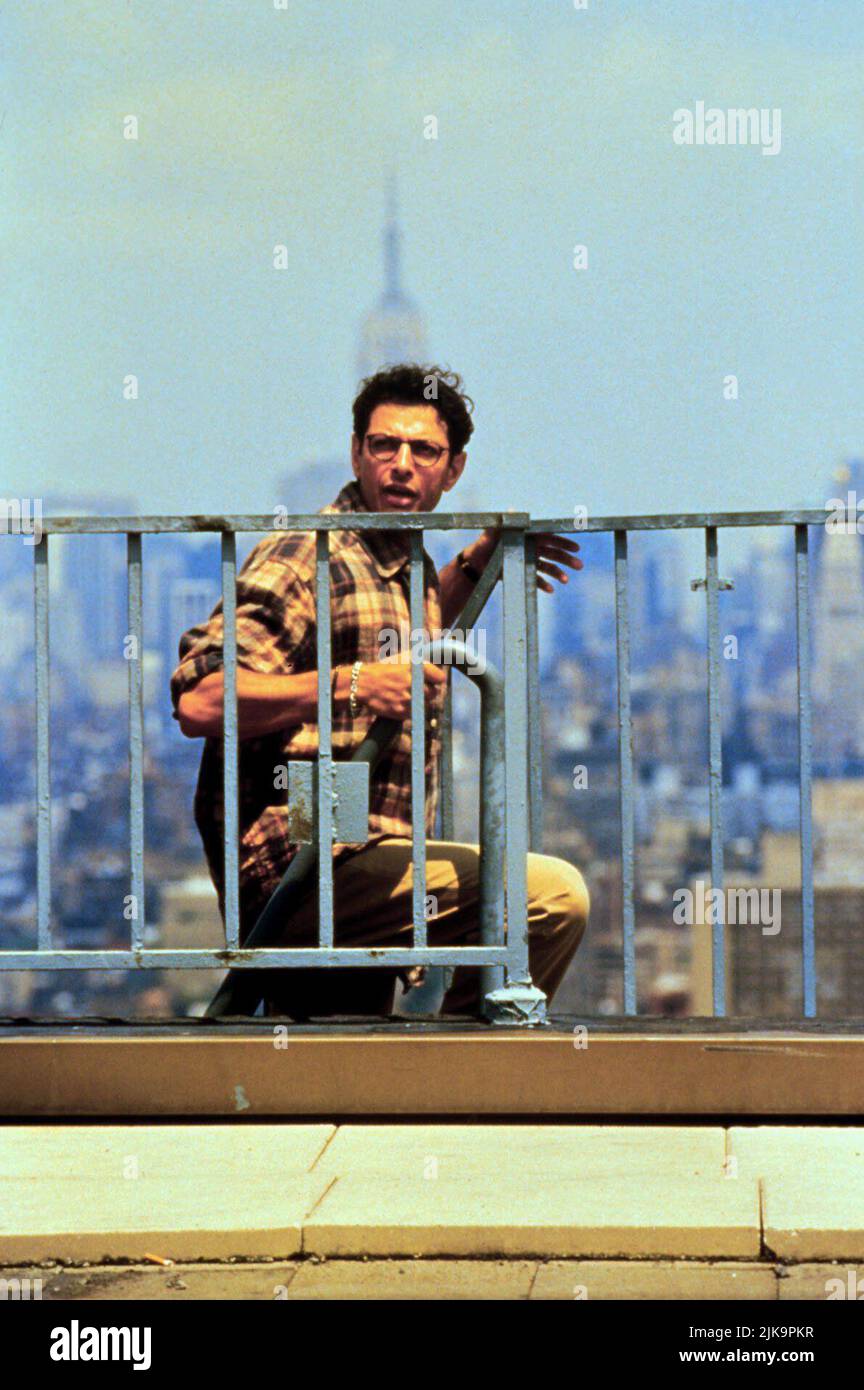 Jeff Goldblum Film Independence Day (USA 1996) Charaktere: David Levinson / Ort: New York City Regie: Roland Emmerich 25. Juni 1996 **WARNUNG** dieses Foto ist nur für redaktionelle Zwecke bestimmt und unterliegt dem Copyright von 20TH CENTURY FOX und/oder dem Fotografen, der von der Film or Production Company zugewiesen wurde. Eine obligatorische Gutschrift für 20TH CENTURY FOX ist erforderlich. Der Fotograf sollte ebenfalls angerechnet werden, wenn er bekannt ist. Ohne schriftliche Genehmigung der Film Company kann keine kommerzielle Nutzung gewährt werden. Stockfoto
