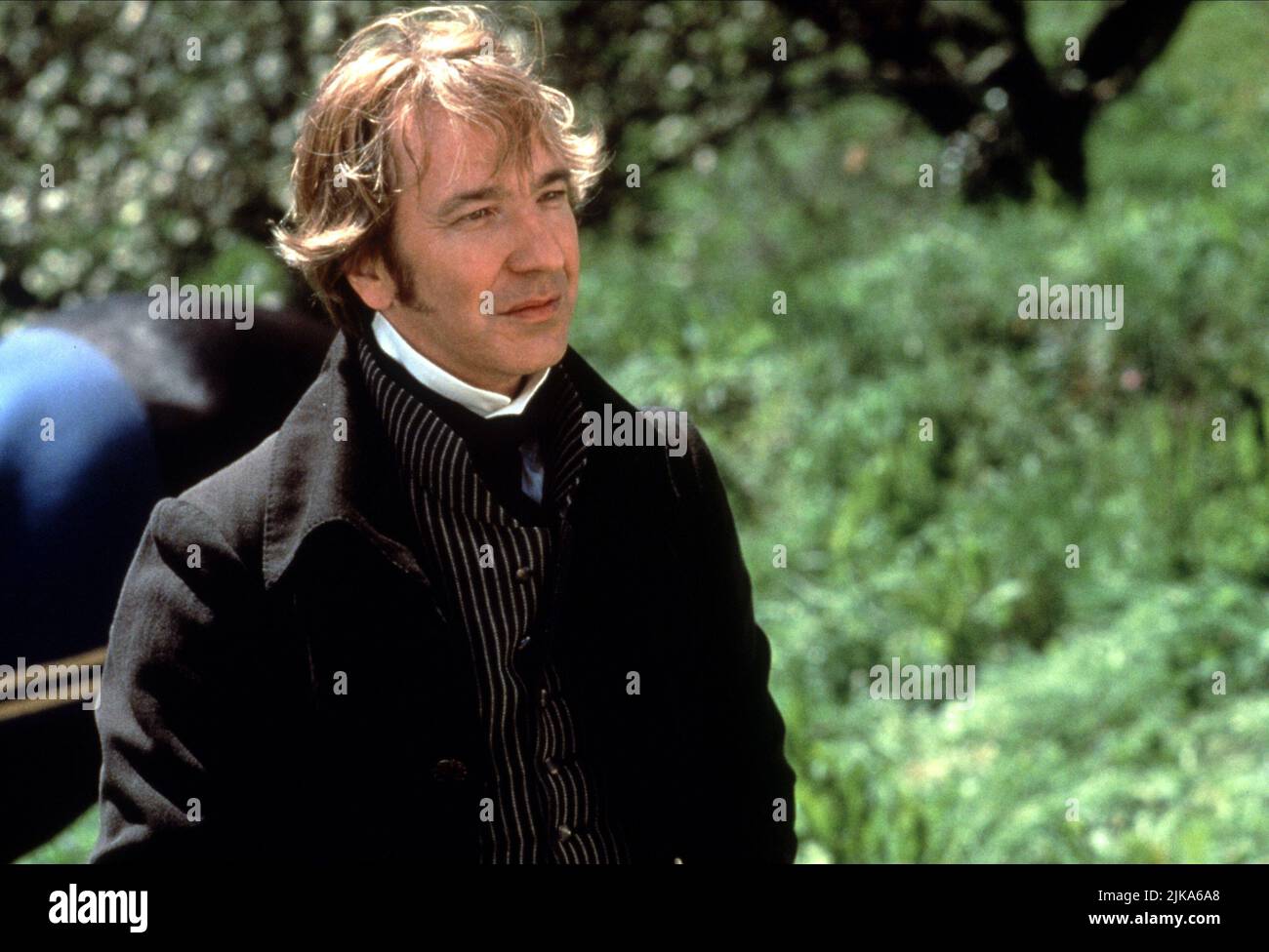 Alan Rickman Film Sense and Sensibility (USA/UK 1995) Charaktere: Colonel Christopher Brandon Regie: Ang Lee 13. Dezember 1995 **WARNUNG** dieses Foto ist nur für redaktionelle Zwecke bestimmt und unterliegt dem Copyright von COLUMBIA und/oder dem Fotografen, der von der Film or Production Company beauftragt wurde. Es kann nur durch Veröffentlichungen in Verbindung mit der Werbung für den oben genannten Film reproduziert werden. Eine obligatorische Gutschrift für COLUMBIA ist erforderlich. Der Fotograf sollte ebenfalls angerechnet werden, wenn er bekannt ist. Ohne schriftliche Genehmigung der Film Company kann keine kommerzielle Nutzung gewährt werden. Stockfoto