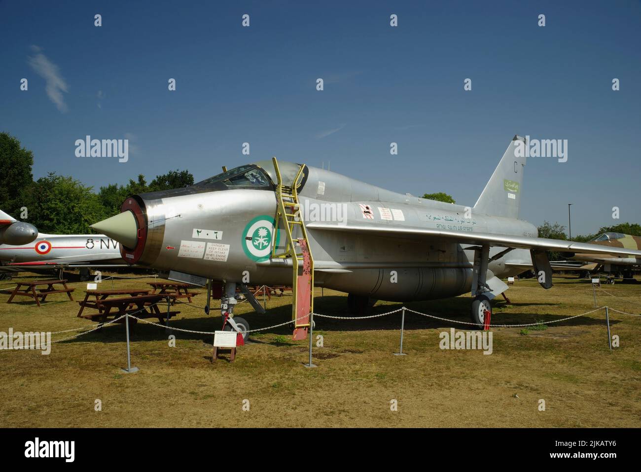 Englisch Electric/BAC Lightning T55, 55-713, Midland Air Museum, Coventry, Stockfoto