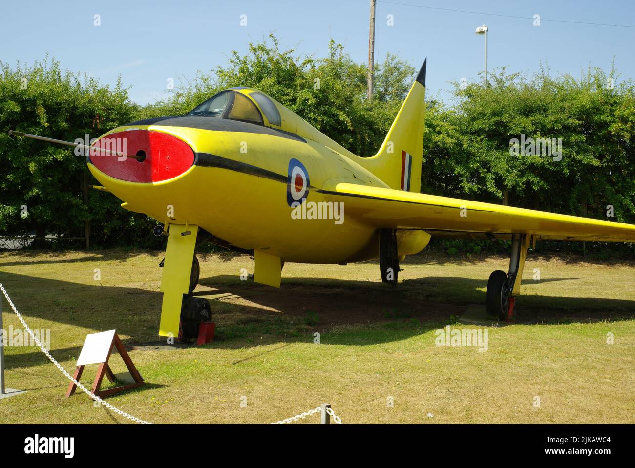 Boulton Paul P.111a. VT935, Midland Air Museum, Coventry, Stockfoto