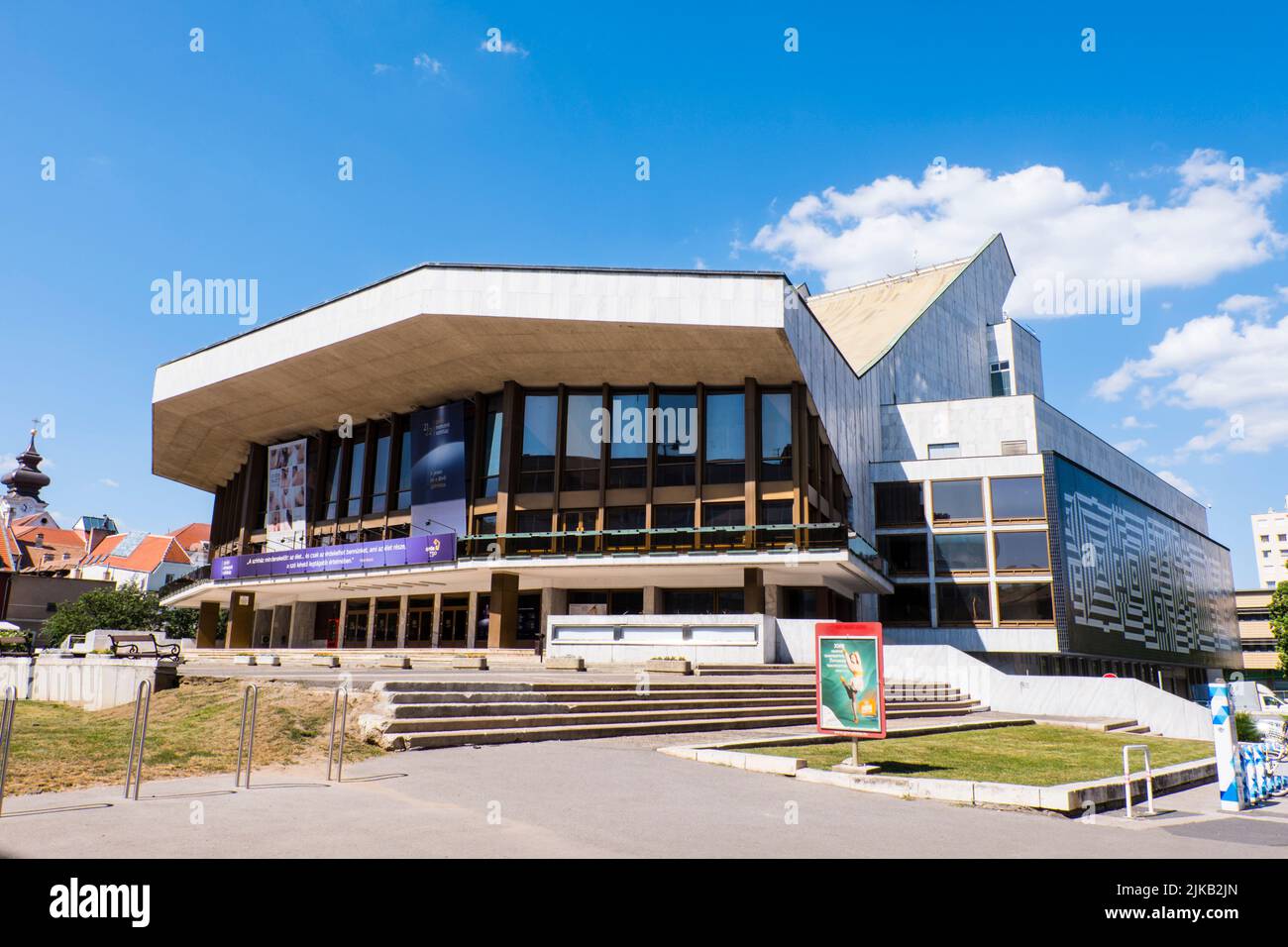 Nemzeti Szinhaz, Nationaltheater, Gyor, Ungarn Stockfoto