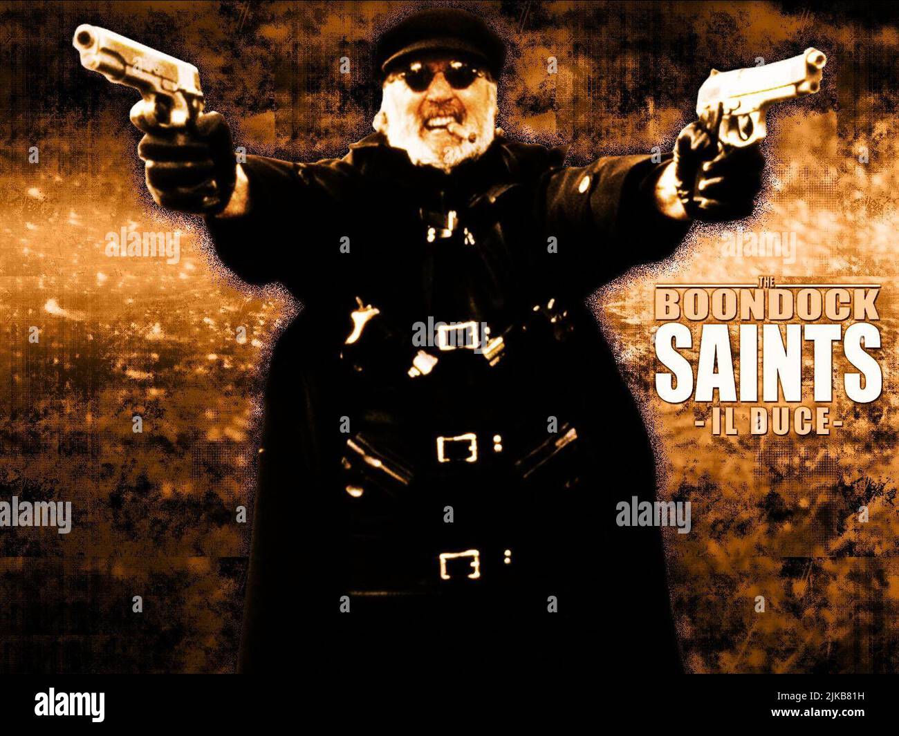 Billy Connolly Film: The Boondock Saints (1999) Charaktere: Il Duce Regie: Troy Duffy 04 August 1999 **WARNUNG** Dieses Foto ist nur für redaktionelle Verwendung bestimmt und unterliegt dem Copyright von 20. CENTURY FOX HOME ENTERTAINMENT und/oder des Fotografen, der von der Film- oder Produktionsfirma beauftragt wurde und darf nur durch Publikationen im Zusammenhang mit der Bewerbung des oben genannten Films reproduziert werden. Eine obligatorische Gutschrift auf 20. CENTURY FOX HOME ENTERTAINMENT ist erforderlich. Der Fotograf sollte auch bei Bekanntwerden des Fotos gutgeschrieben werden. Ohne schriftliche Genehmigung der Film Company kann keine kommerzielle Nutzung gewährt werden. Stockfoto