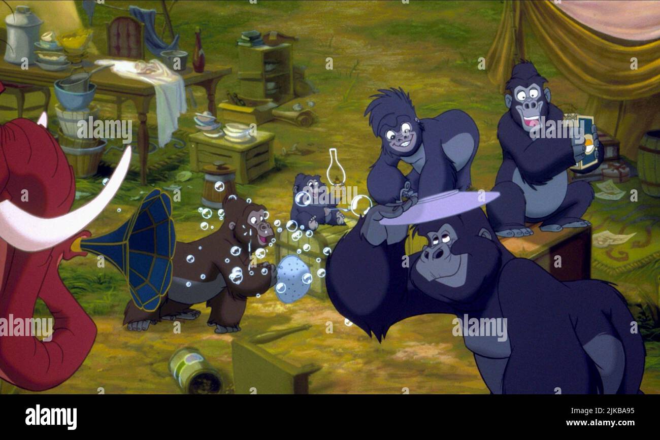 Terk Film Tarzan (USA 1999) Regie: Chris Buck & Kevin Lima 16. Juni 1999 **WARNUNG** dieses Foto ist nur für redaktionelle Zwecke bestimmt und unterliegt dem Urheberrecht von DISNEY und/oder dem Fotografen, der von der Film- oder Produktionsgesellschaft beauftragt wurde. Es kann nur durch Veröffentlichungen in Verbindung mit der Werbung für den oben genannten Film reproduziert werden. Eine obligatorische Gutschrift für DISNEY ist erforderlich. Der Fotograf sollte ebenfalls angerechnet werden, wenn er bekannt ist. Ohne schriftliche Genehmigung der Film Company kann keine kommerzielle Nutzung gewährt werden. Stockfoto