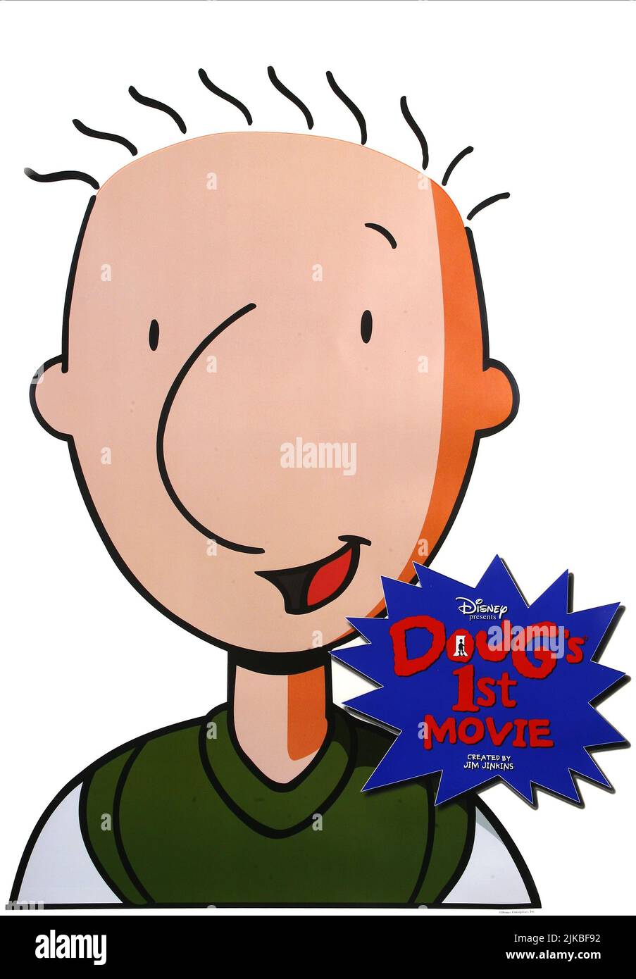 Doug Funnie Poster Film Doug's 1st Movie (1999) Regie: Maurice Joyce 19. März 1999 **WARNUNG** dieses Foto ist nur für redaktionelle Zwecke bestimmt und unterliegt dem Urheberrecht von WALT DISNEY und/oder dem Fotografen, der von der Film- oder Produktionsgesellschaft beauftragt wurde, und kann nur durch Veröffentlichungen in Verbindung mit der Werbung für den oben genannten Film reproduziert werden. Es ist eine obligatorische Gutschrift für WALT DISNEY erforderlich. Der Fotograf sollte ebenfalls angerechnet werden, wenn er bekannt ist. Ohne schriftliche Genehmigung der Film Company kann keine kommerzielle Nutzung gewährt werden. Stockfoto
