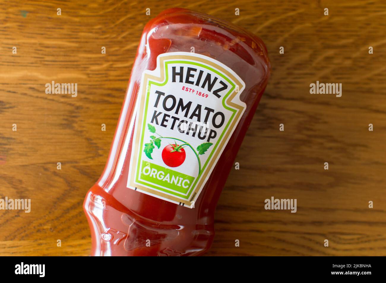 Heinz Tomato Ketchup organische Version Stockfoto