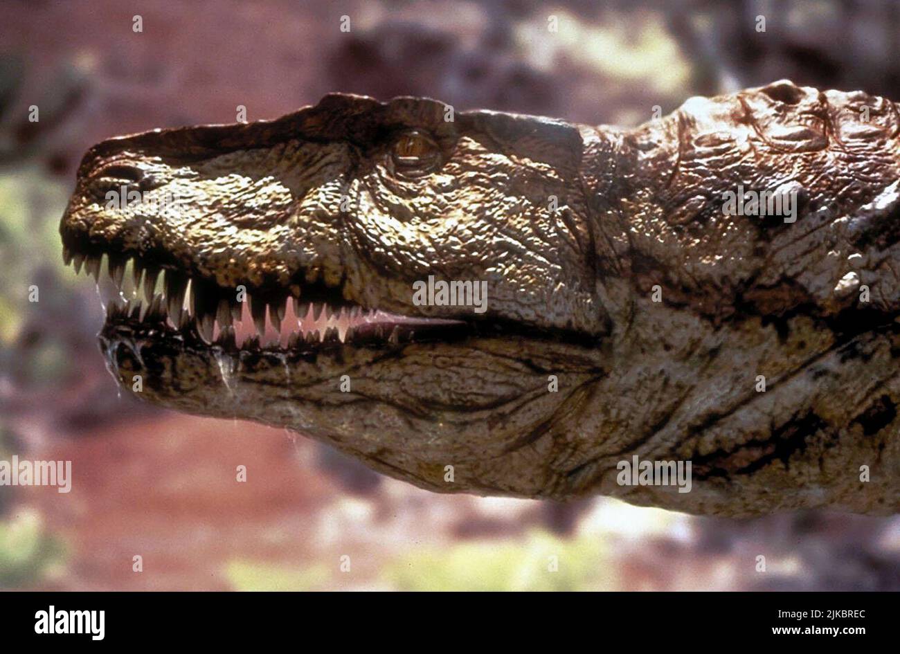 Postocuchus Film Walking with Dinosaurs (1999) 01. Mai 1999 **WARNUNG** dieses Foto ist nur für redaktionelle Zwecke bestimmt und unterliegt dem Copyright der BBC und/oder des von der Film- oder Produktionsgesellschaft beauftragten Fotografen und kann nur durch Veröffentlichungen in Verbindung mit der Werbung für den oben genannten Film reproduziert werden. Eine obligatorische Gutschrift an die BBC ist erforderlich. Der Fotograf sollte ebenfalls angerechnet werden, wenn er bekannt ist. Ohne schriftliche Genehmigung der Film Company kann keine kommerzielle Nutzung gewährt werden. Stockfoto