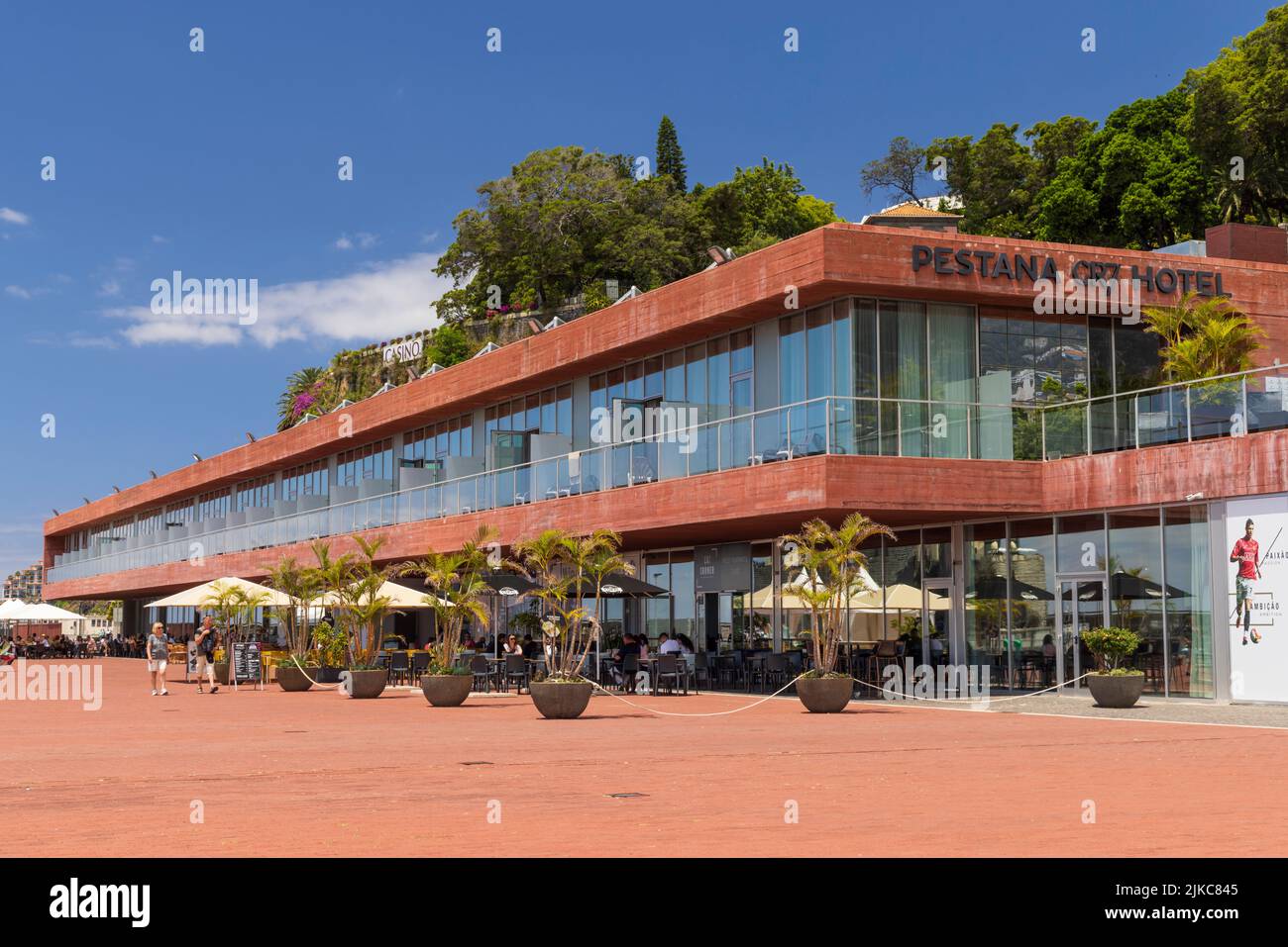 Prestana CR7 hoel und Cristiano Ronaldo Museum, Funchal, Madeira Stockfoto