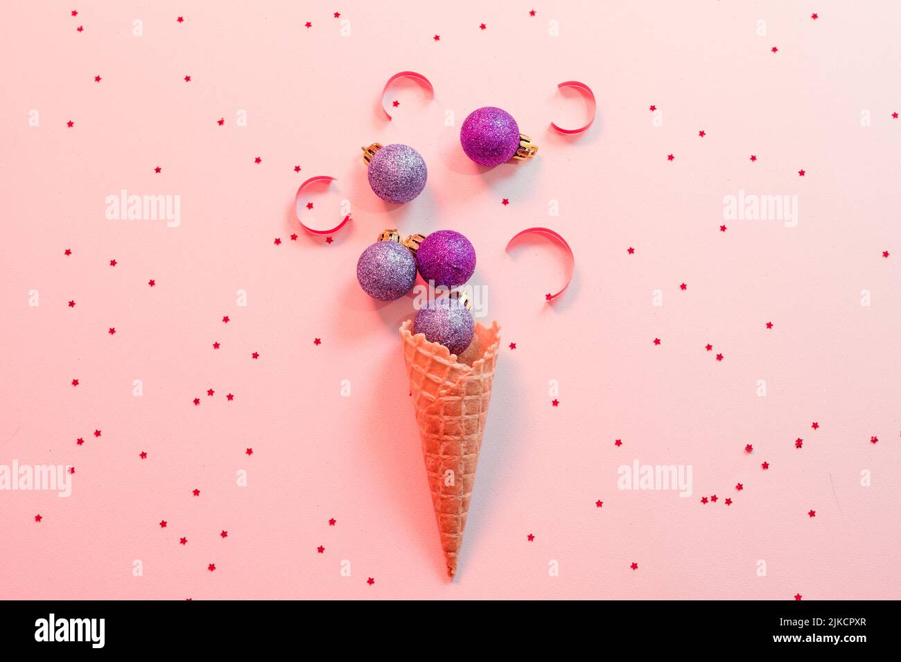 Neujahr Party abstrakt Feuerwerk Hintergrund Stockfoto