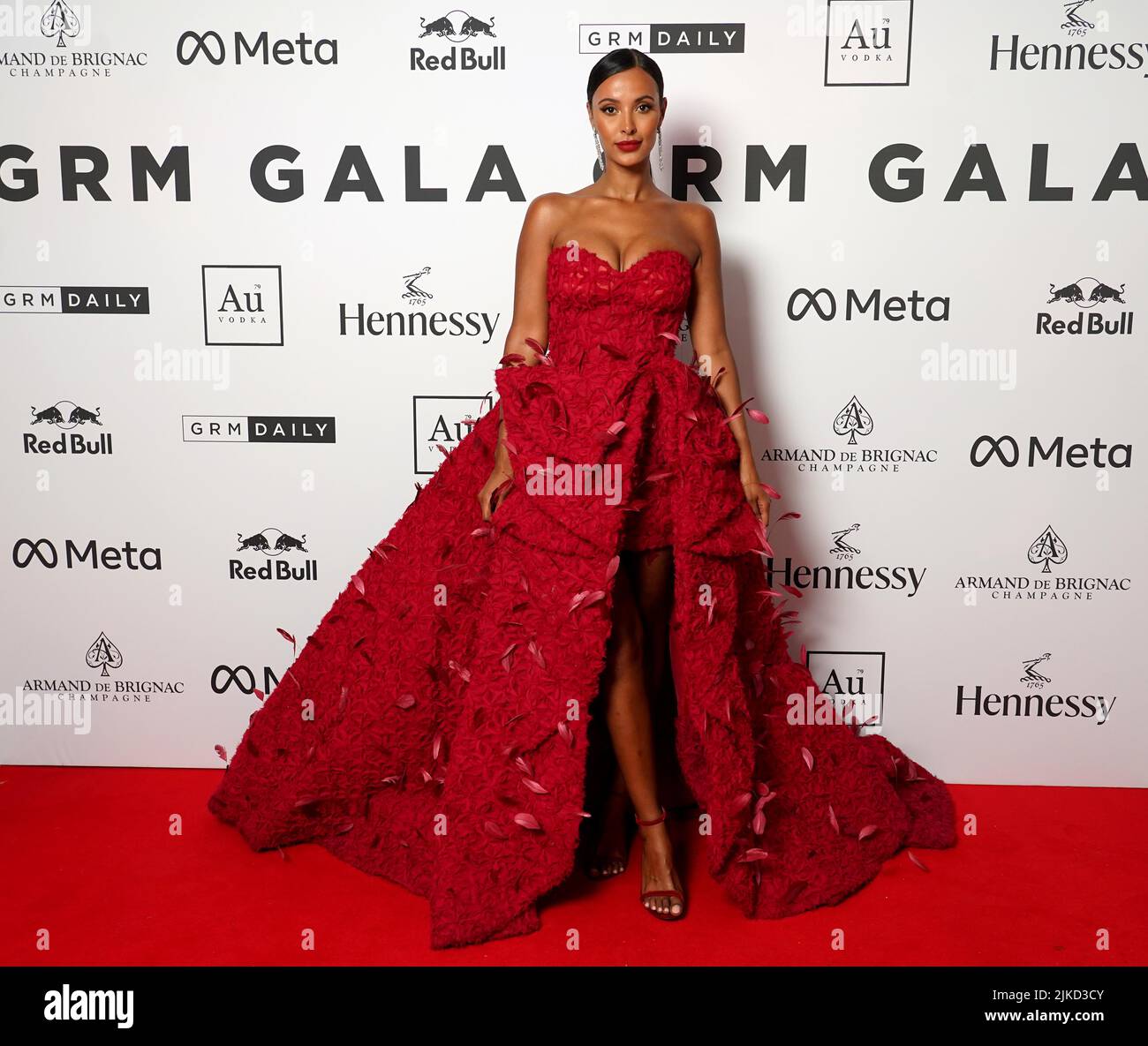 Maya Jama bei der GRM Gala im Kensington Palace in London. Bilddatum