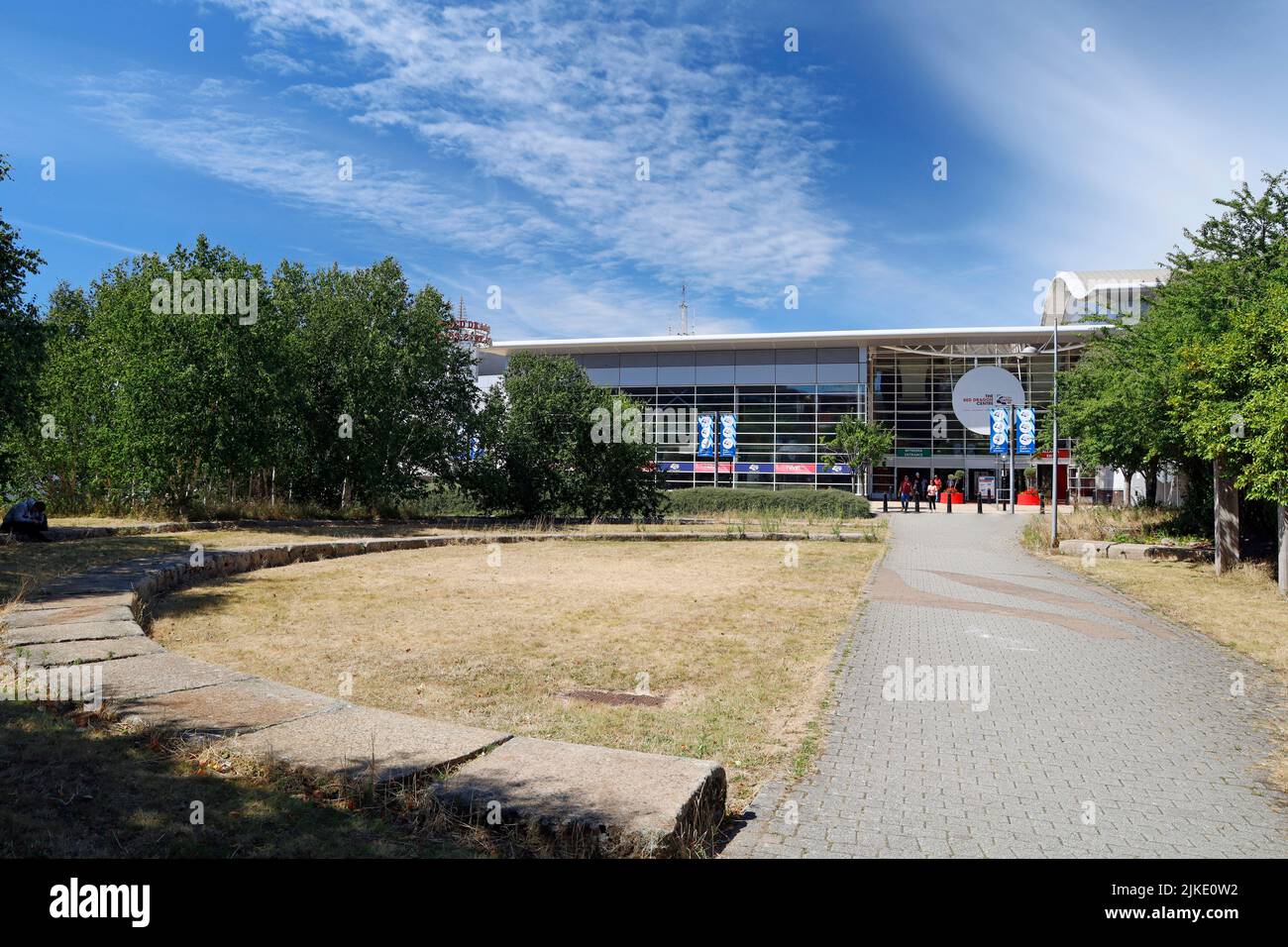 Red Dragon Centre, Cardiff Bay, am 2022. August Stockfoto
