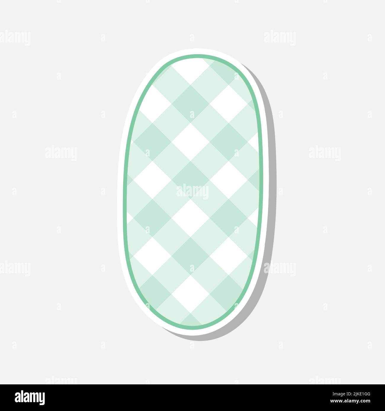 Patchwork handgezeichnete Textilschrift. Niedliche Textilschrift für Scrapbook- oder Collagendesign. Patchwork Alphabet Buchstaben für deine Dekoration mit verworrenen Mustern. Stock Vektor