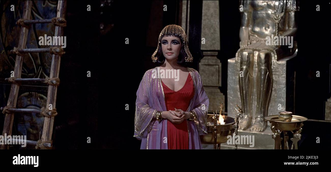 Los Angeles.CA.USA. Elizabeth Taylor (as Queen Cleopatra) in a Scene in