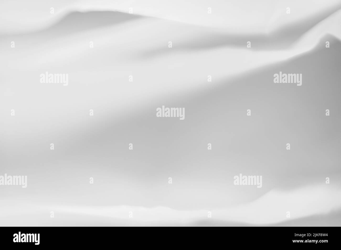 Weiße Papierschichten Hintergrund verwischen Schneehügel Stockfoto