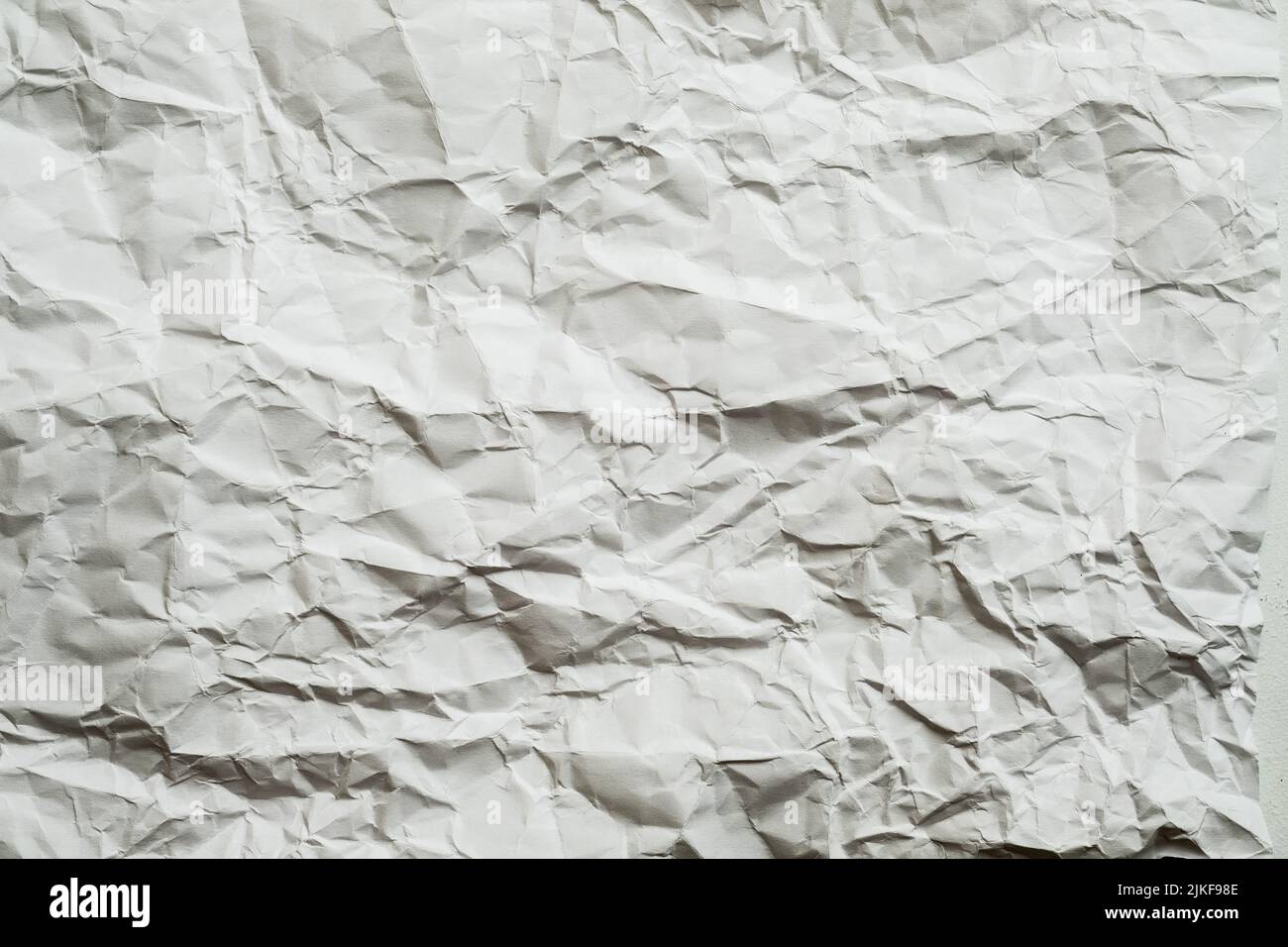 Salbei grün zerknittert Papier zerknittert Hintergrund Stockfoto