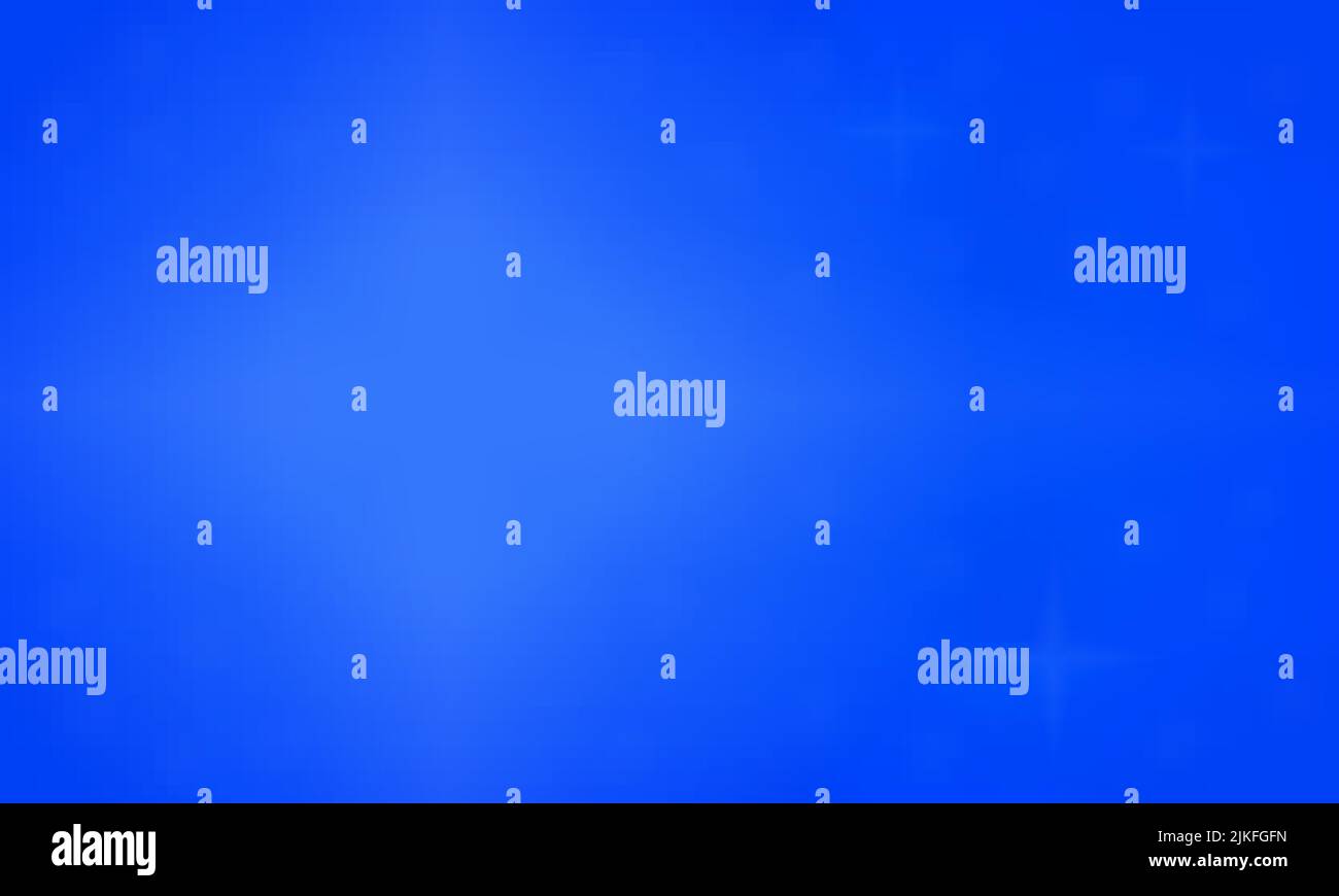 Abstrakter geometrischer Hintergrund - blau mit weißen transparenten hellen Sternen und Kreisen Stock Vektor