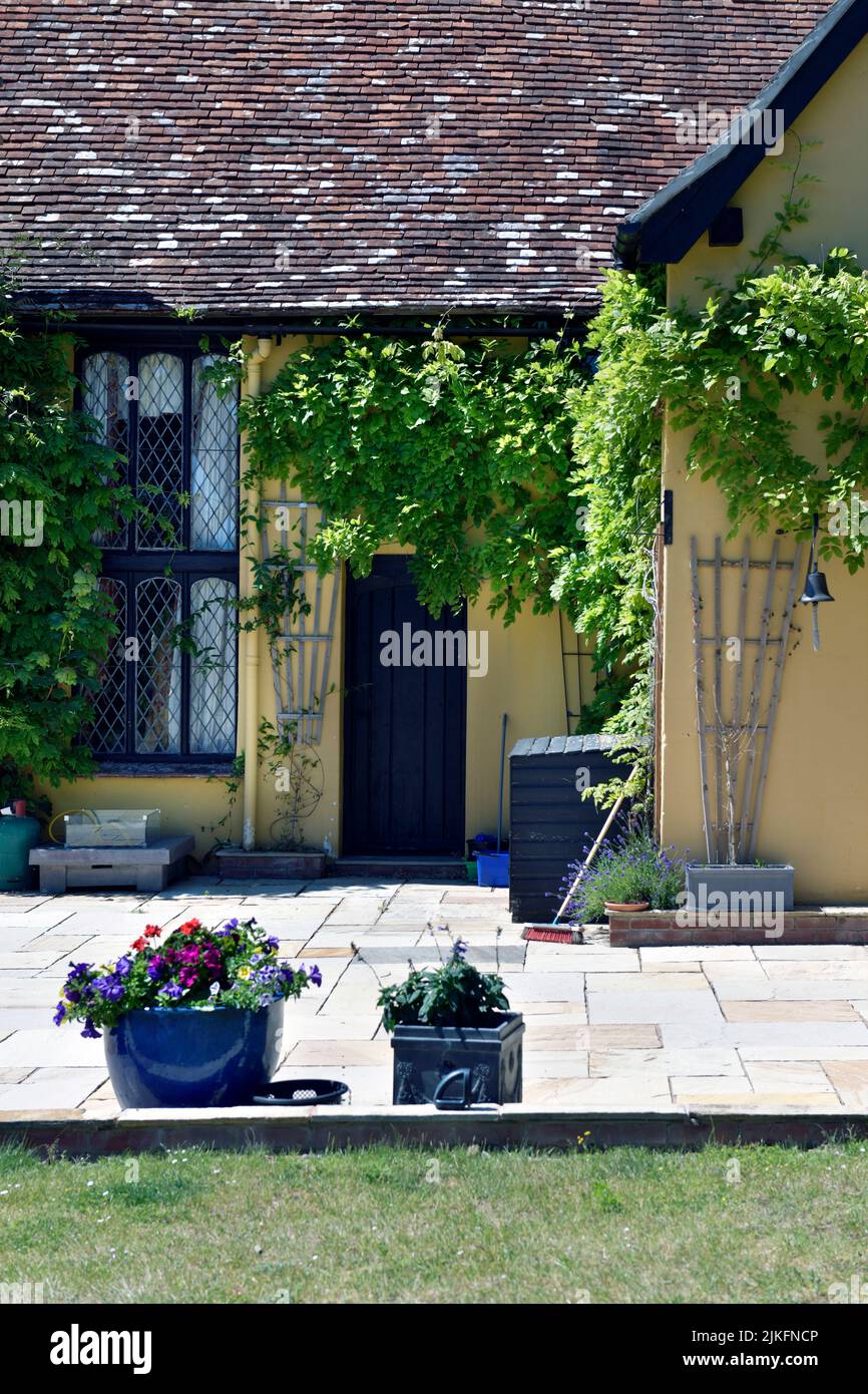 Potton Hall Country Cottage Westelton suffolk england Stockfoto