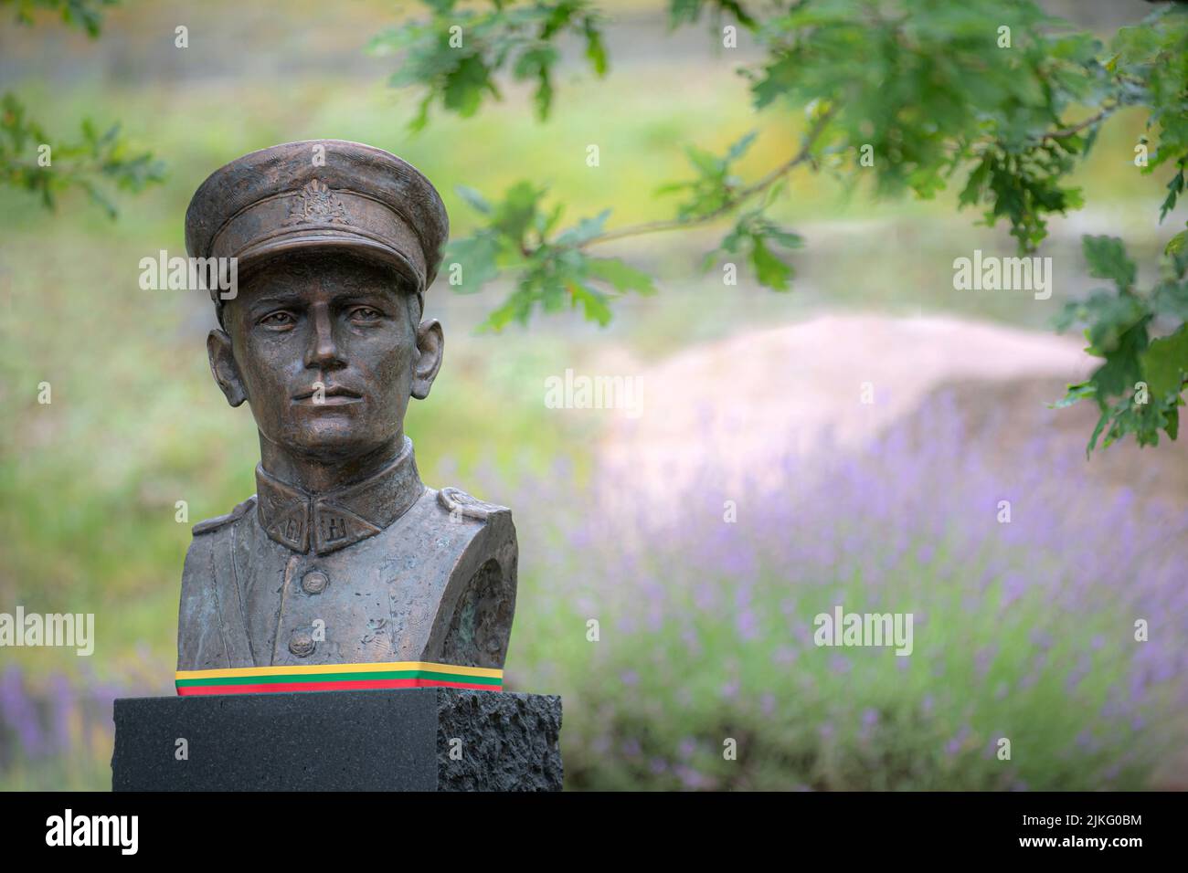 2022 07 31. Adolfas Ramanauskas-Vanagas - litauischer Partisanenkommandeur, Brigadegeneral. Stockfoto
