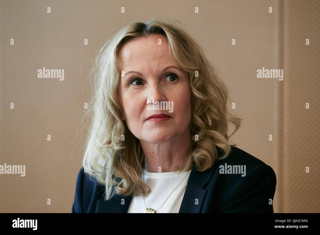 06.07.2022, Deutschland, Berlin, Berlin - Steffi Lemke, Bundesministerin für Umwelt, Naturschutz, Reaktorsicherheit und Verbraucherschutz Stockfoto