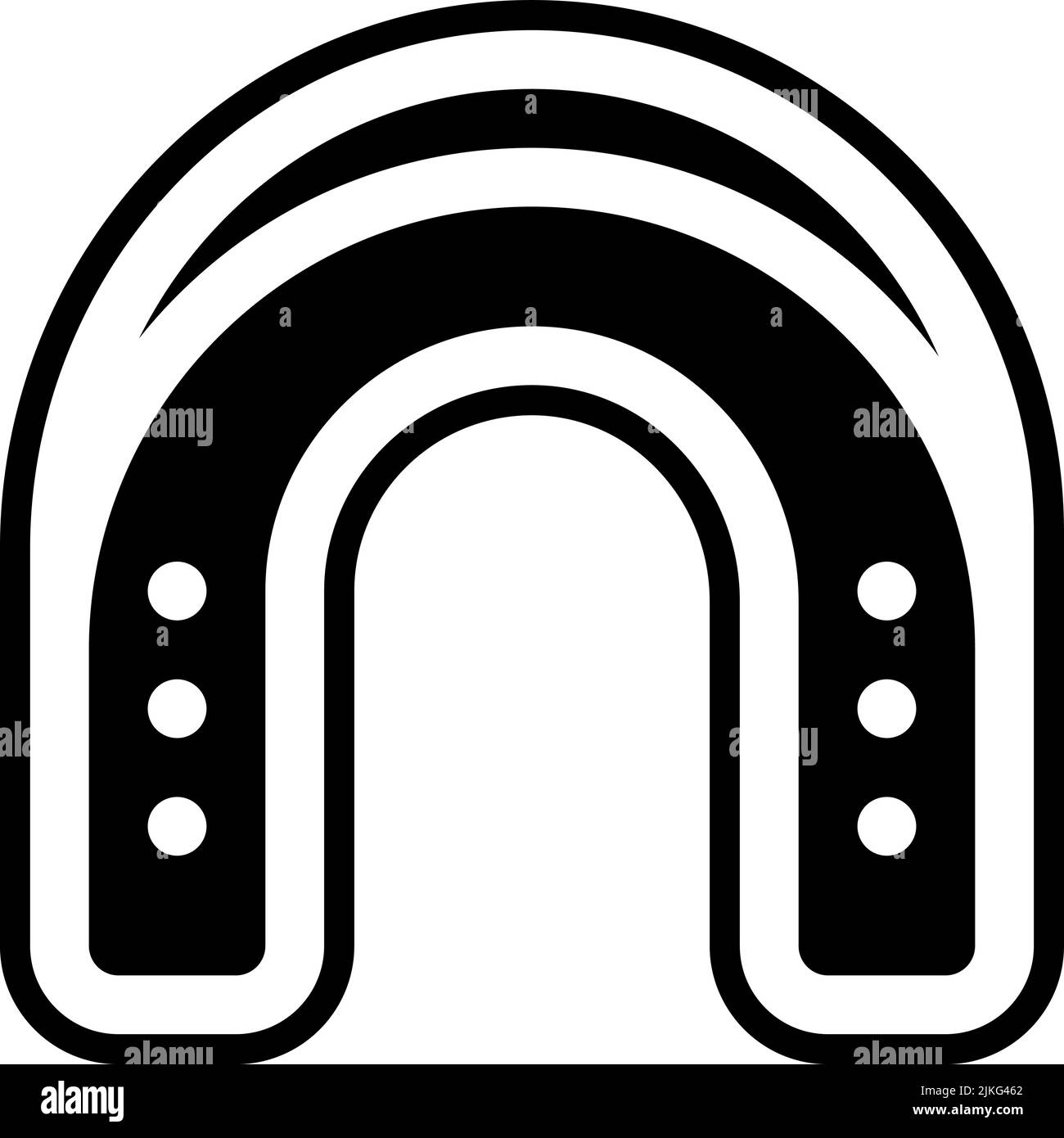 Mundschutz Symbol schwarze Vektorgrafik. Stock Vektor