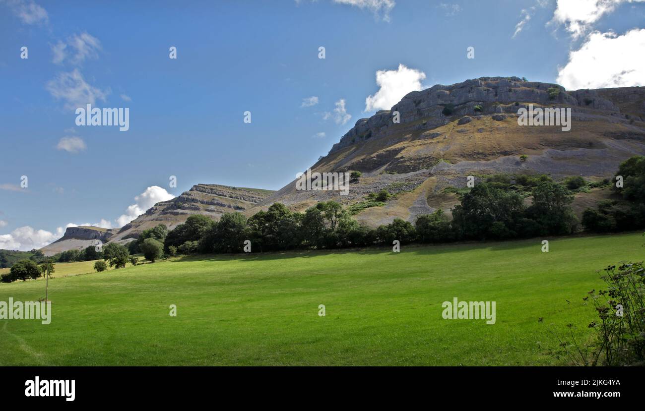 Blick vom Panorama-Spaziergang über die Panorama-Berge, bei Llangollen, Wales Stockfoto