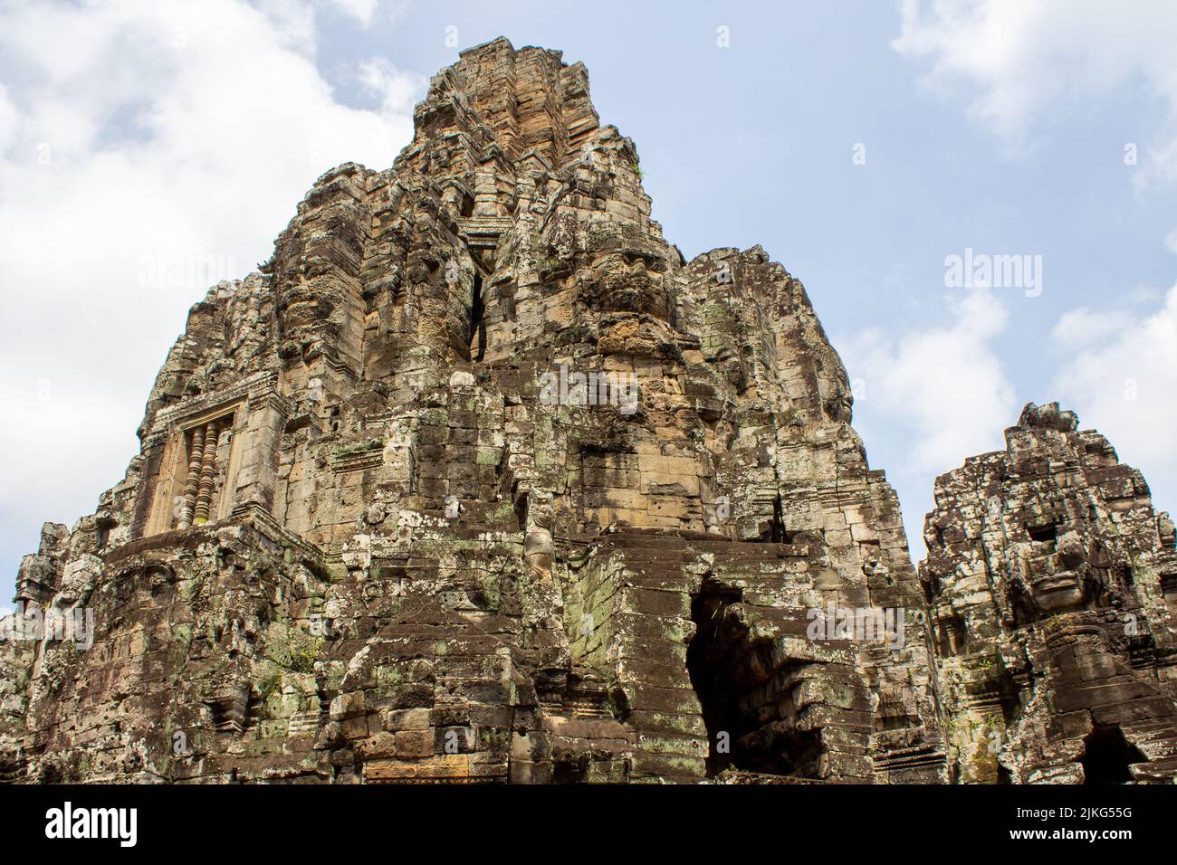 Ein historisches Denkmal im Tempel Angkor Wat, Siem Reap, Kambodscha Stockfoto