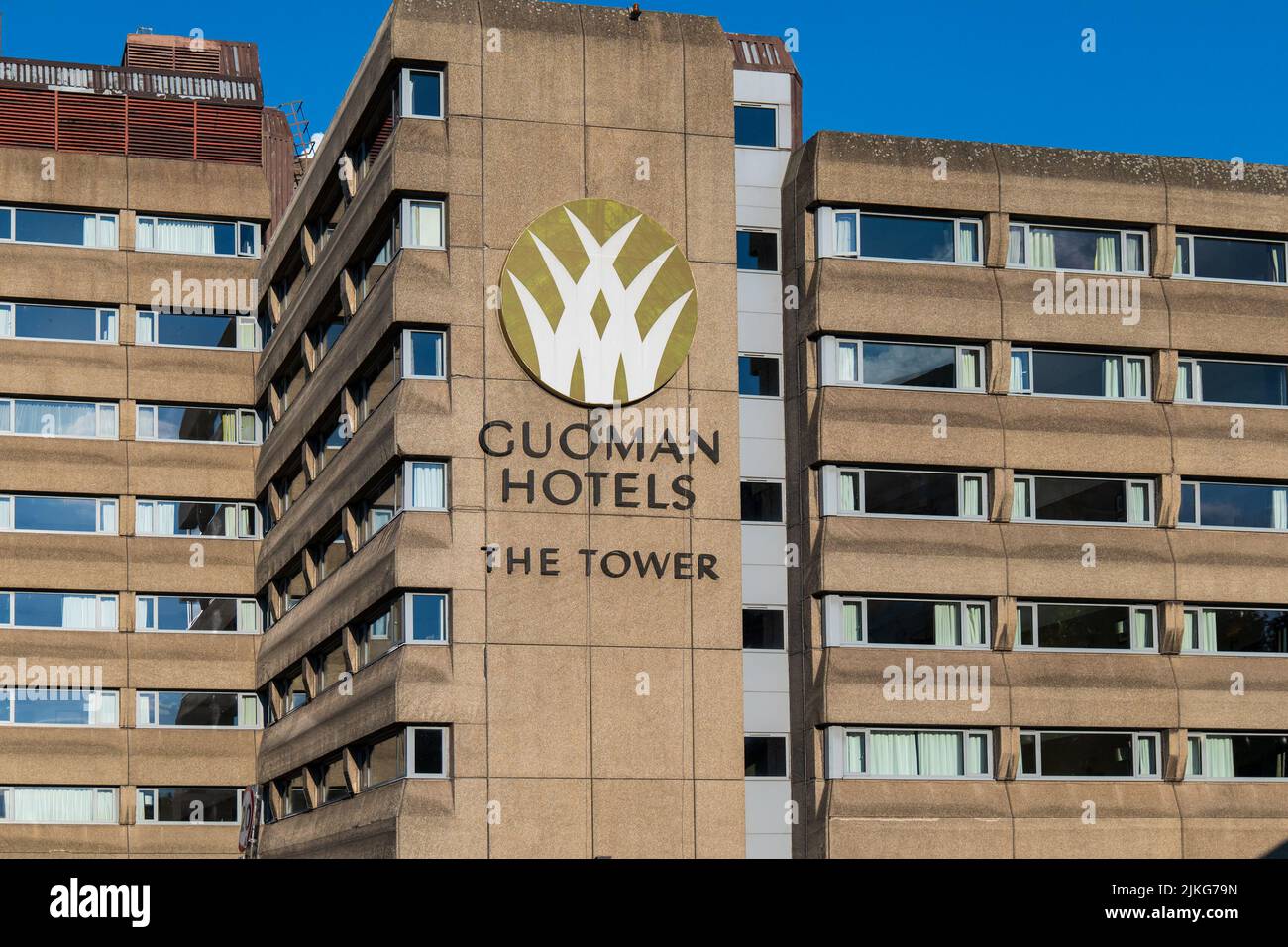 Guoman Hotels The Tower ist ein zentral gelegenes Hotel im Besitz der GLH Hotels Management Ltd Stockfoto