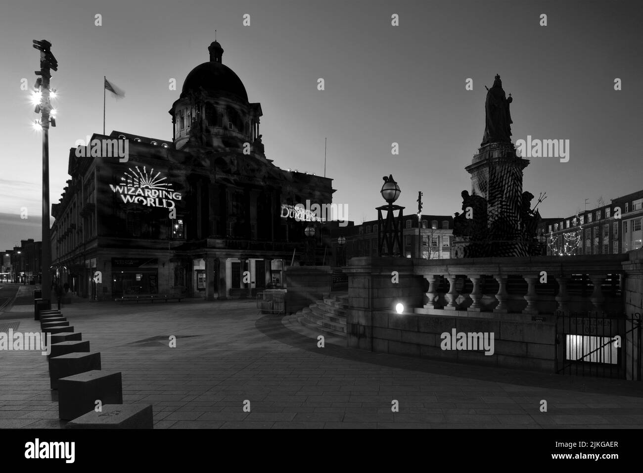 Hull City Hall, Queen Victoria Square, Kingston-upon-Hull, East Riding of Yorkshire, Humberside, England, Großbritannien Stockfoto