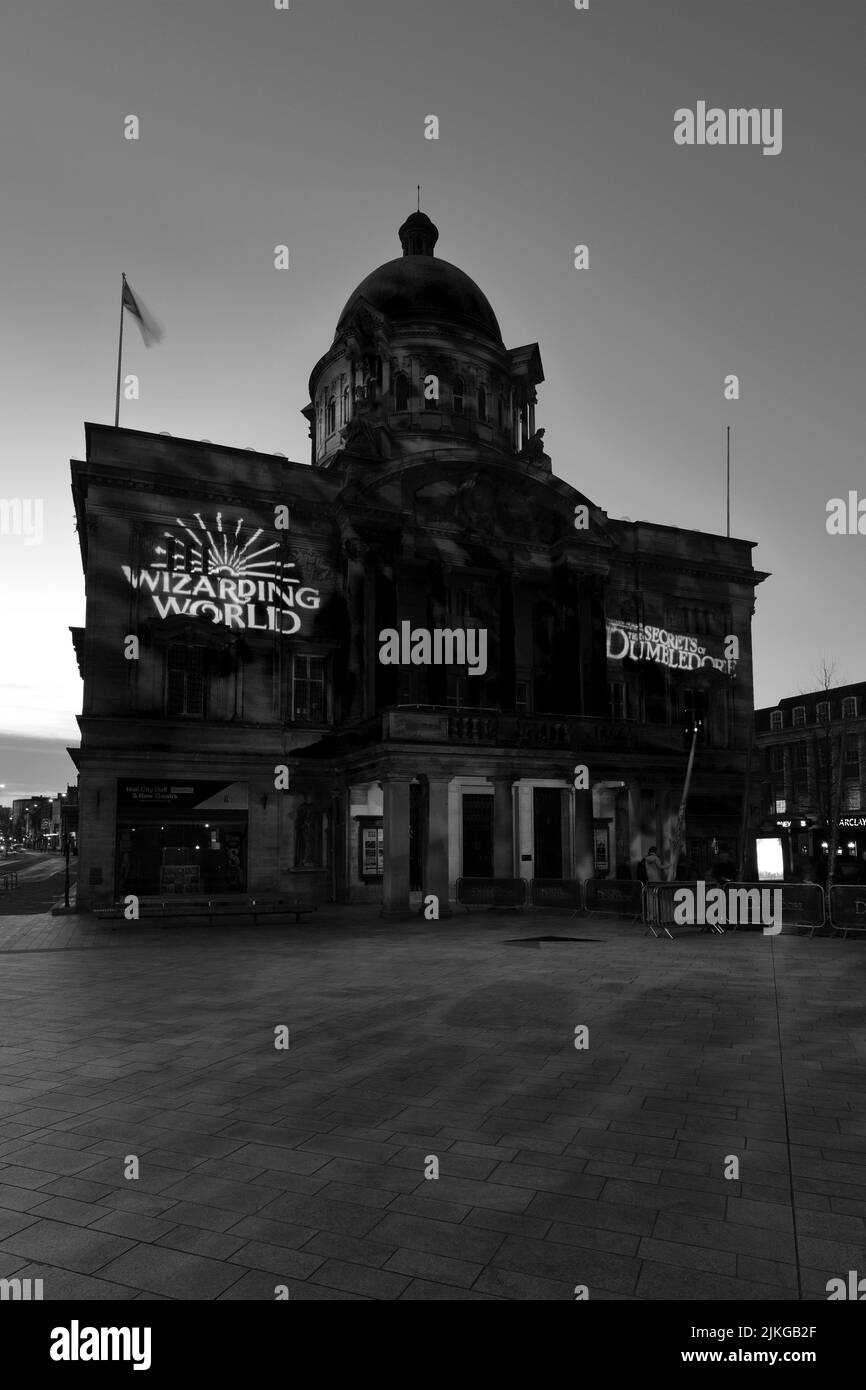 Hull City Hall, Queen Victoria Square, Kingston-upon-Hull, East Riding of Yorkshire, Humberside, England, Großbritannien Stockfoto