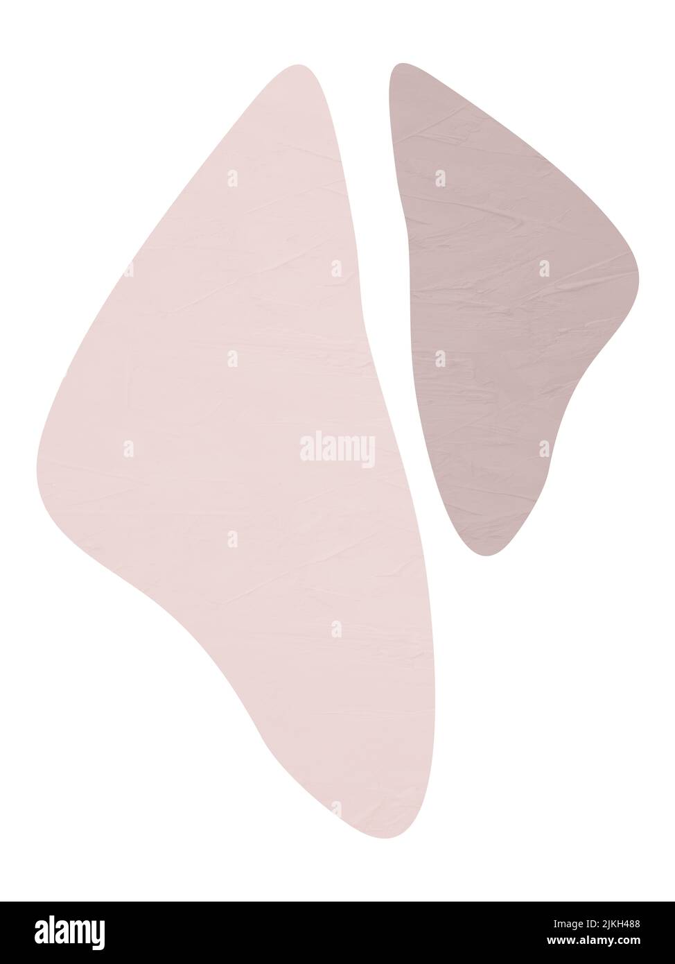 Die abstrakte Kunst mit geometrischen Formen mit bunten Texturen, perfekt für die Dekoration zu Hause oder im Büro Stockfoto