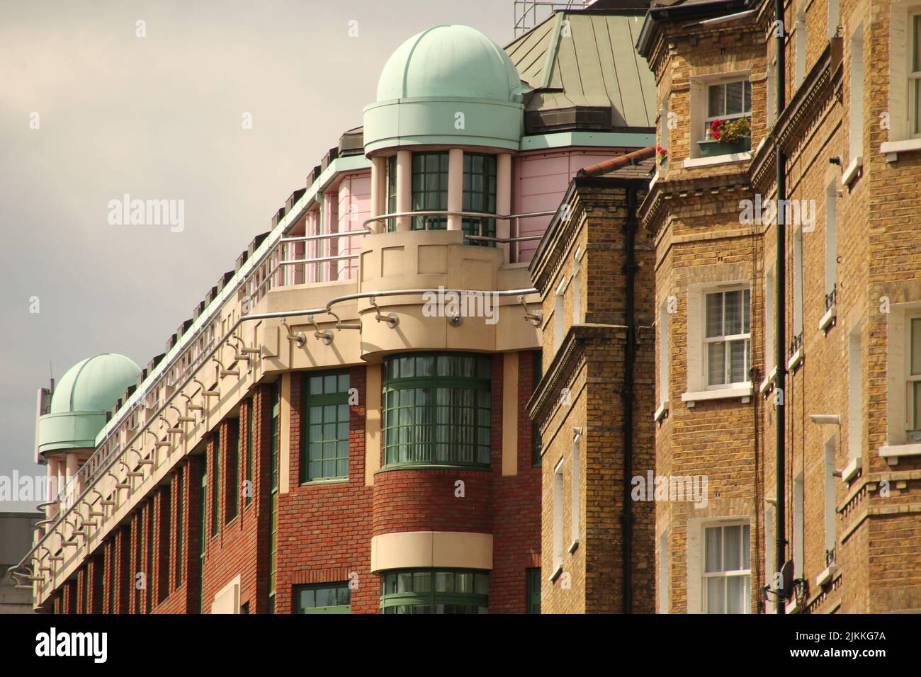 Ein Drury House an der Ecke Russell Street und Drury Lane. London Stockfoto