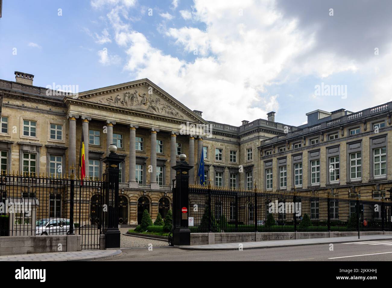 Das Belgische Bundesparlament Brüssel Stockfoto