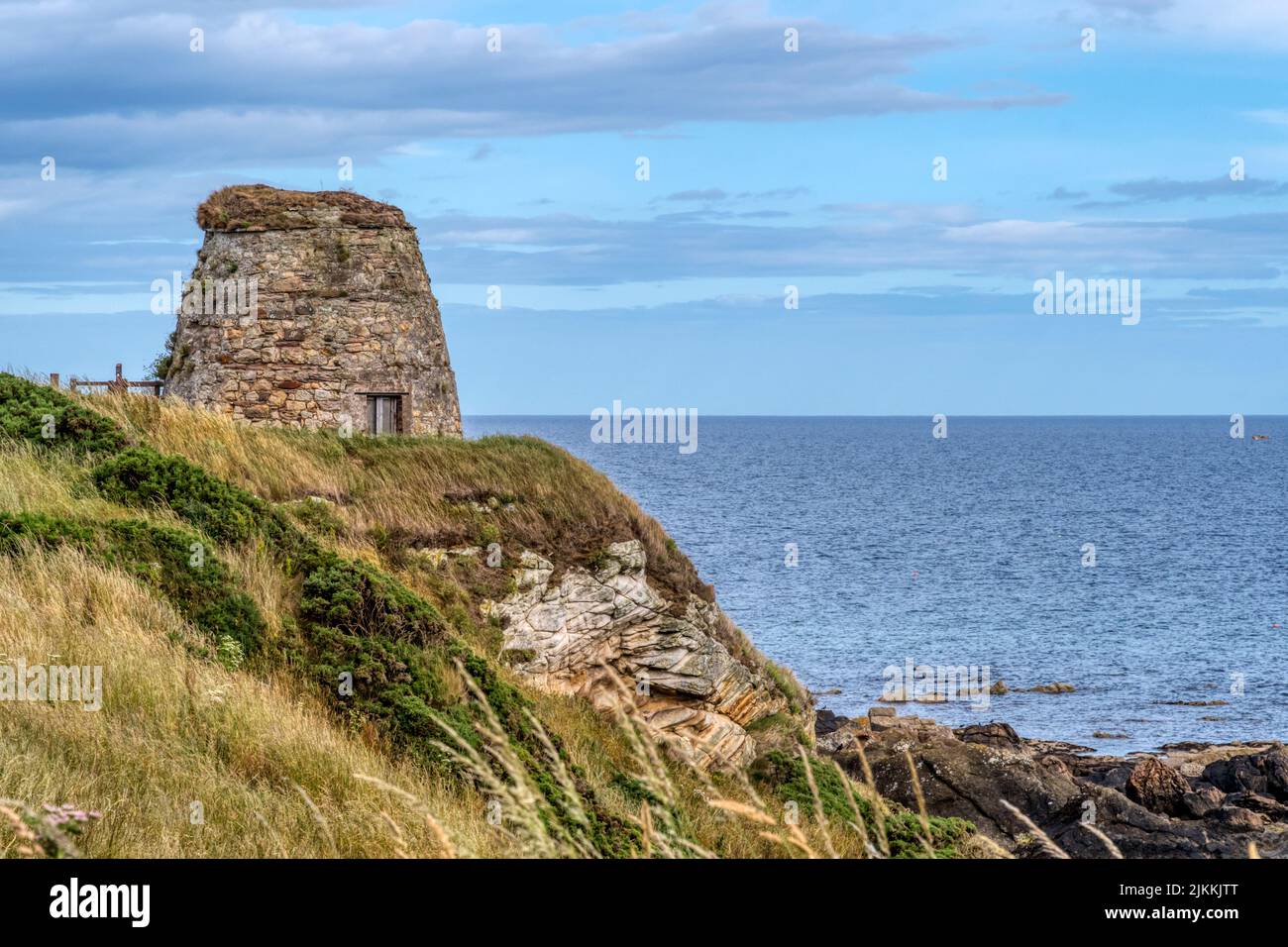 St. Monans Doocot im Osten von Fife, Schottland. Stockfoto