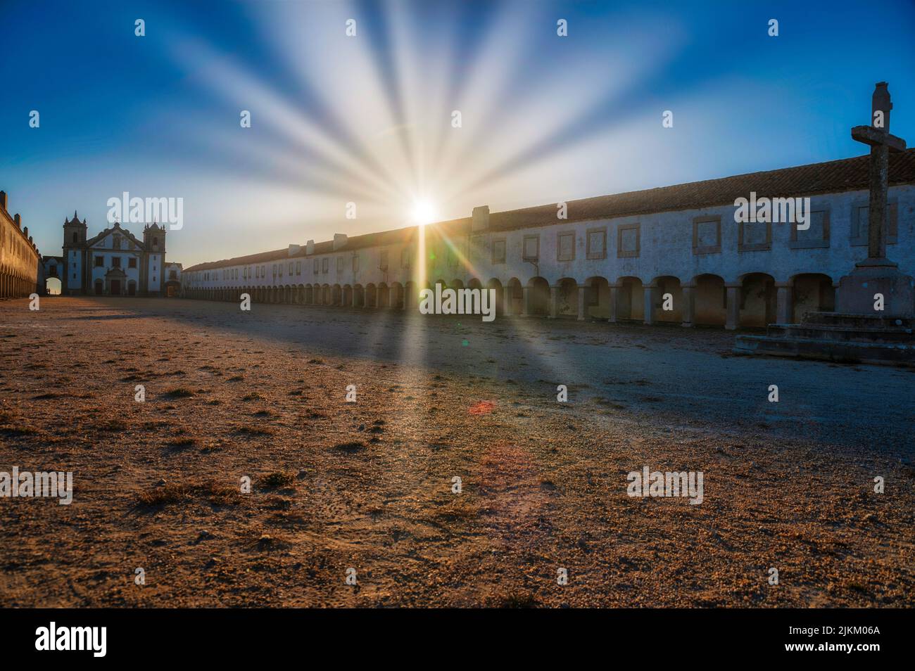 Verlassene Kloster in Cabo Espichel in Sesimbra Portugal