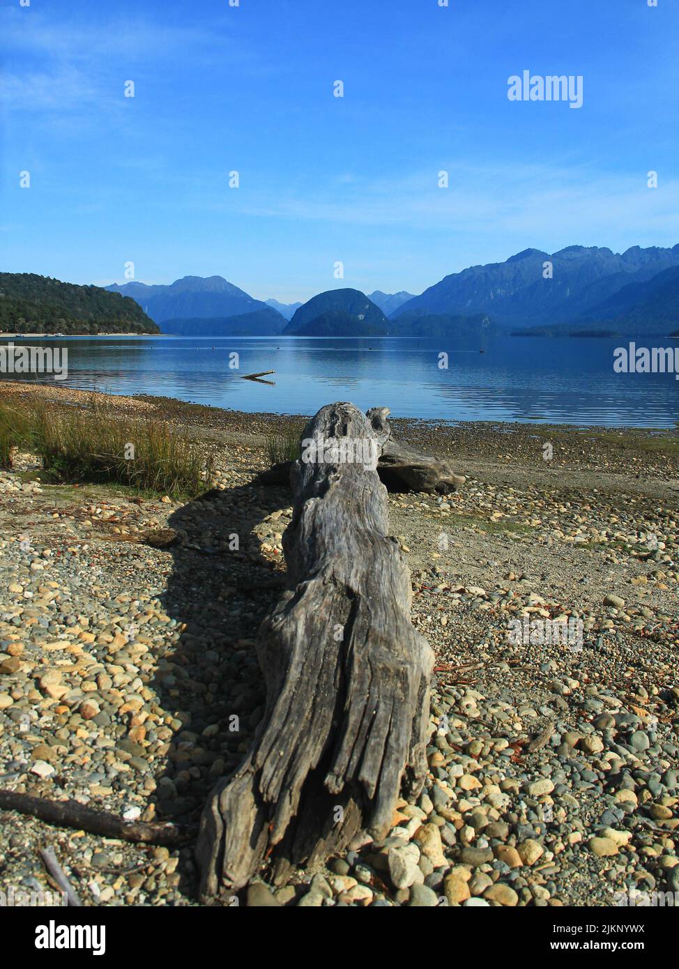 Wunderschöne Landschaft in Neuseeland. Stockfoto