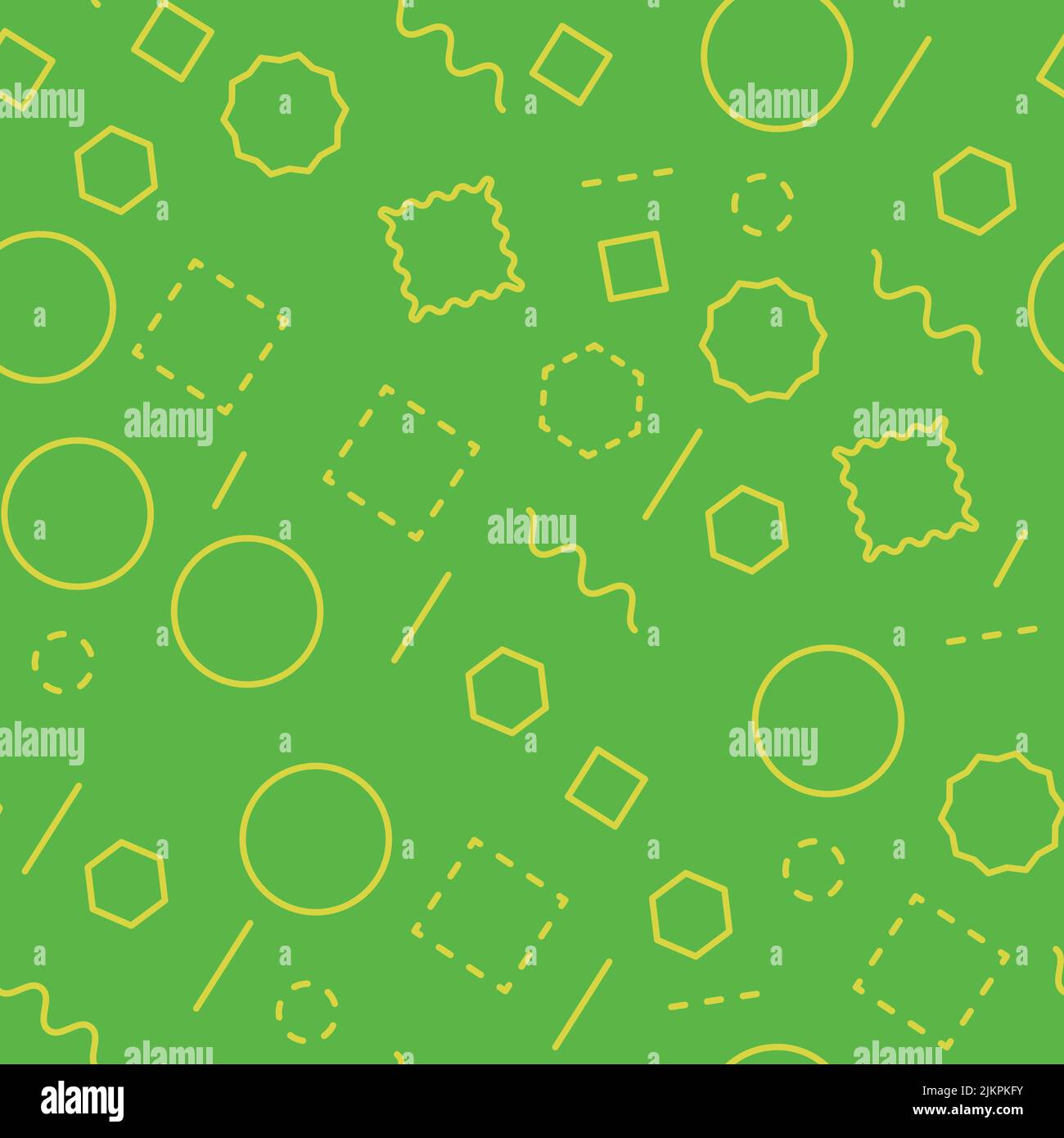 Nahtlose abstrakte Muster Vorlage Vektor-Design grünen Hintergrund Stock Vektor