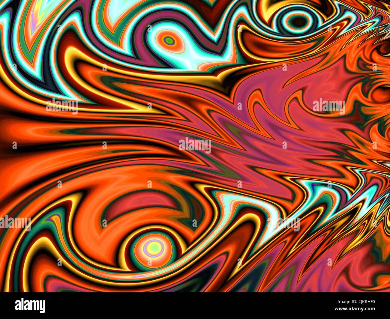 Mehrfarbiger Nahtverlauf. Farbenfroher Digitaldruck. Abstrakter Hintergrund Stockfoto