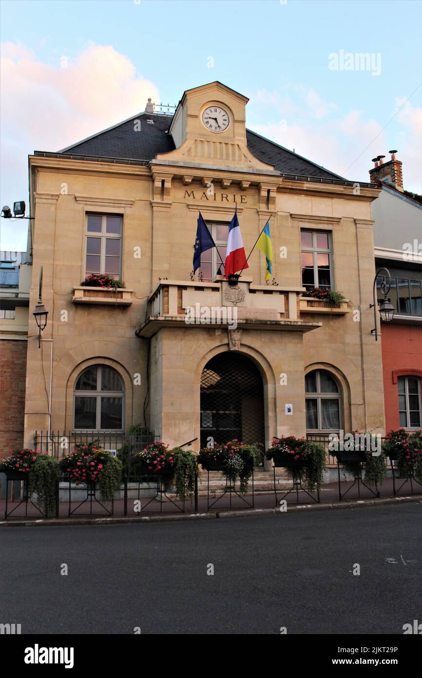 Rathaus, Châtillon, Paris, Frankreich Stockfoto