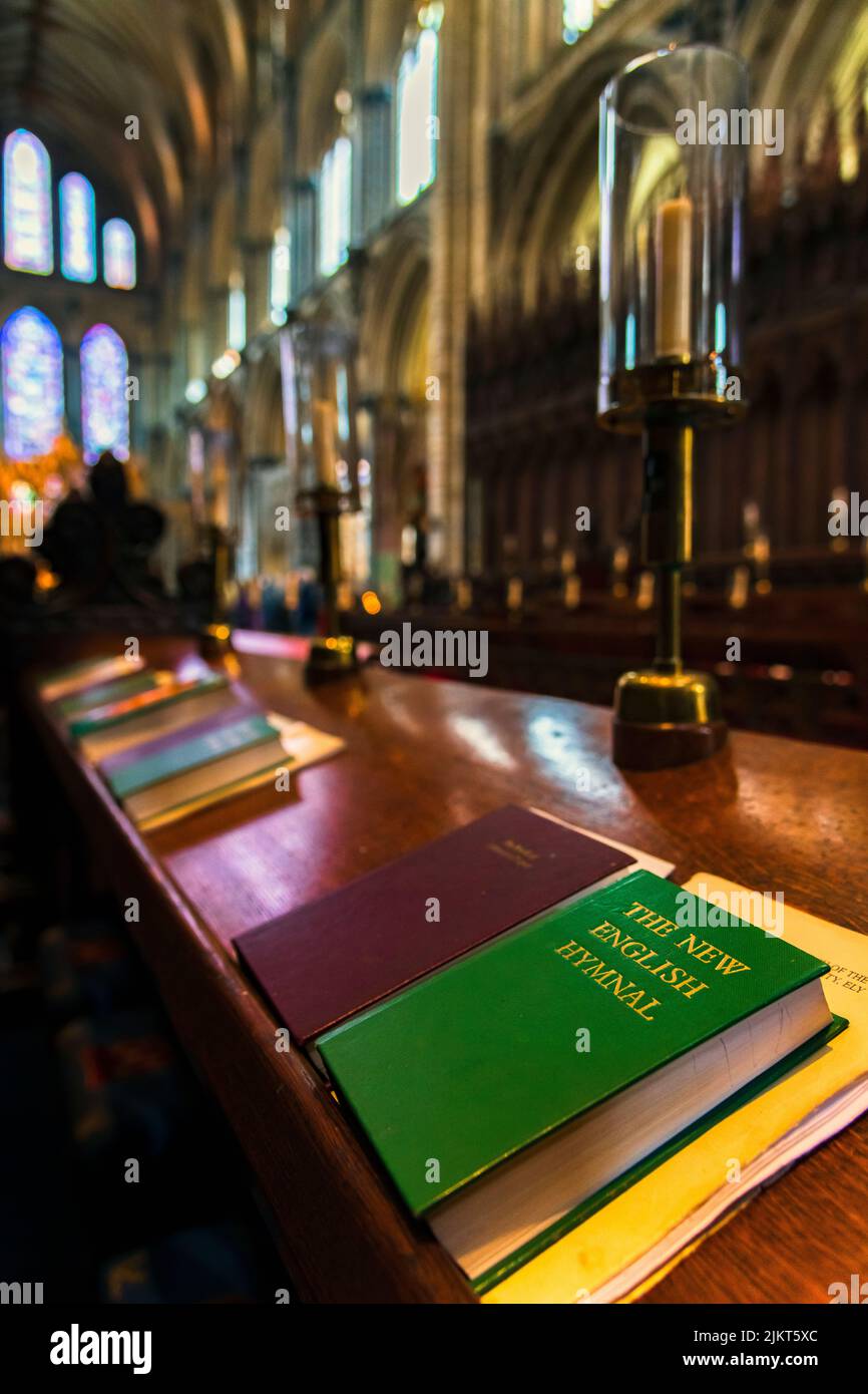 Großbritannien, England, Cambridgeshire, Ely, Ely Cathedral Stockfoto