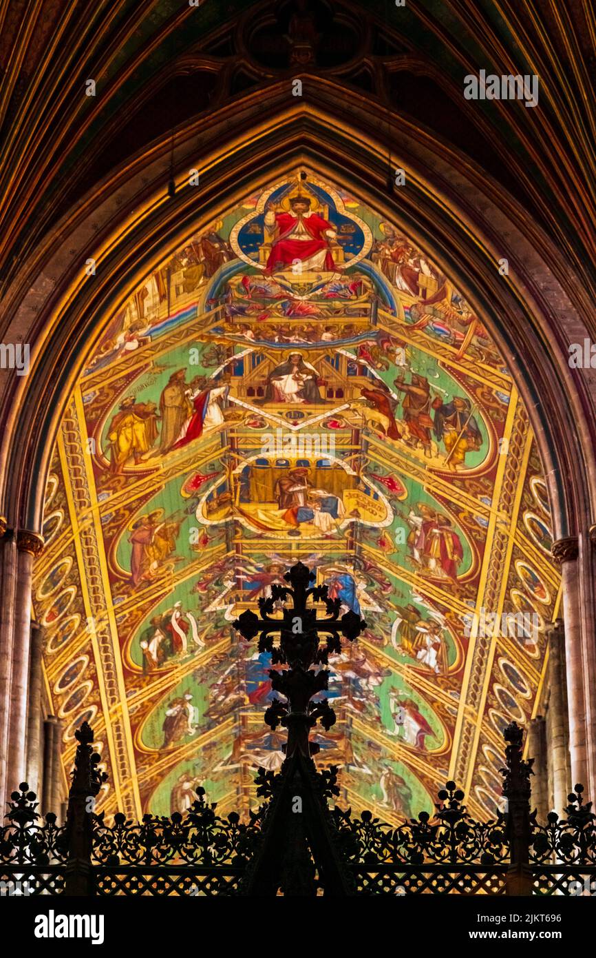 Großbritannien, England, Cambridgeshire, Ely, Ely Cathedral Stockfoto